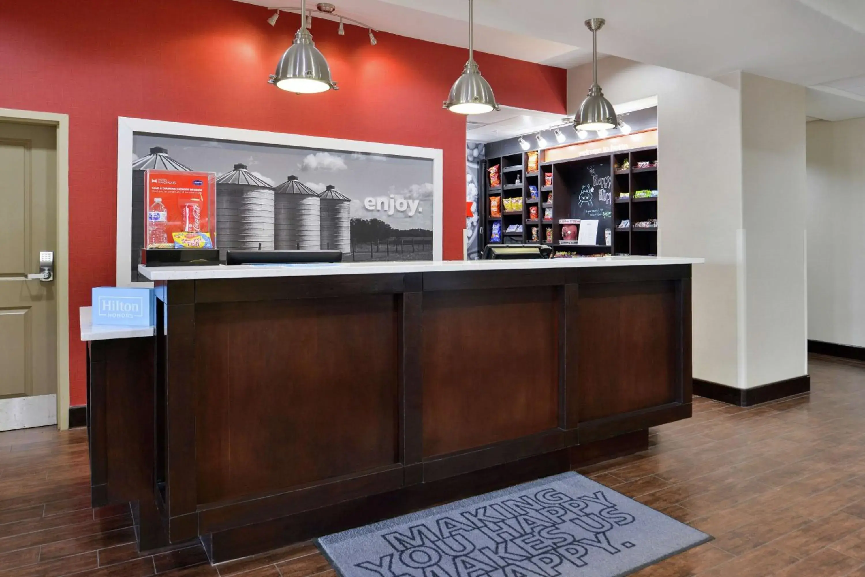 Lobby or reception in Hampton Inn and Suites Hutto Lobby or reception in Hampton Inn and Suites Hutto