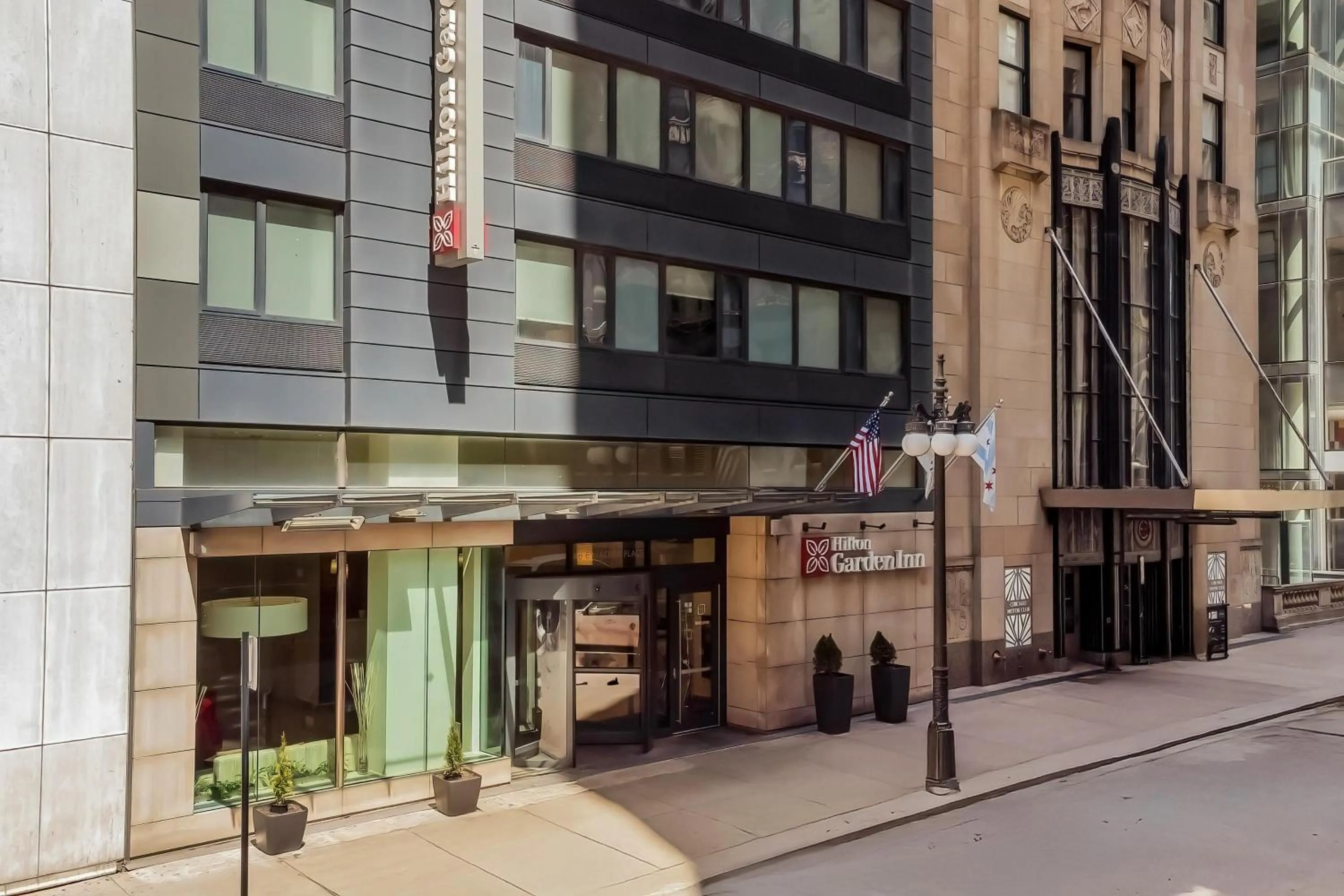 Property building in Hilton Garden Inn Chicago Downtown Riverwalk