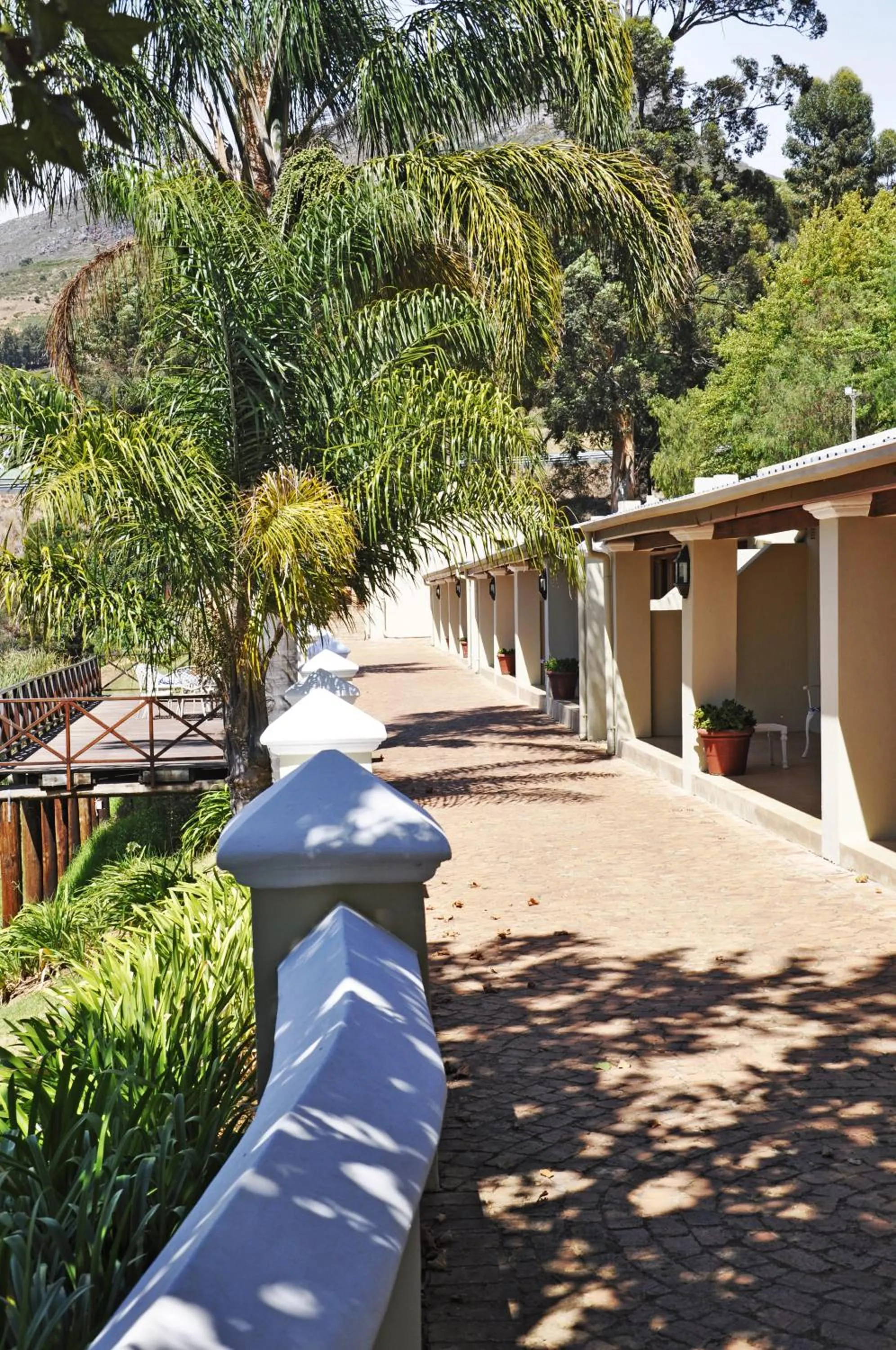 Lake view in Le Pommier Wine Estate