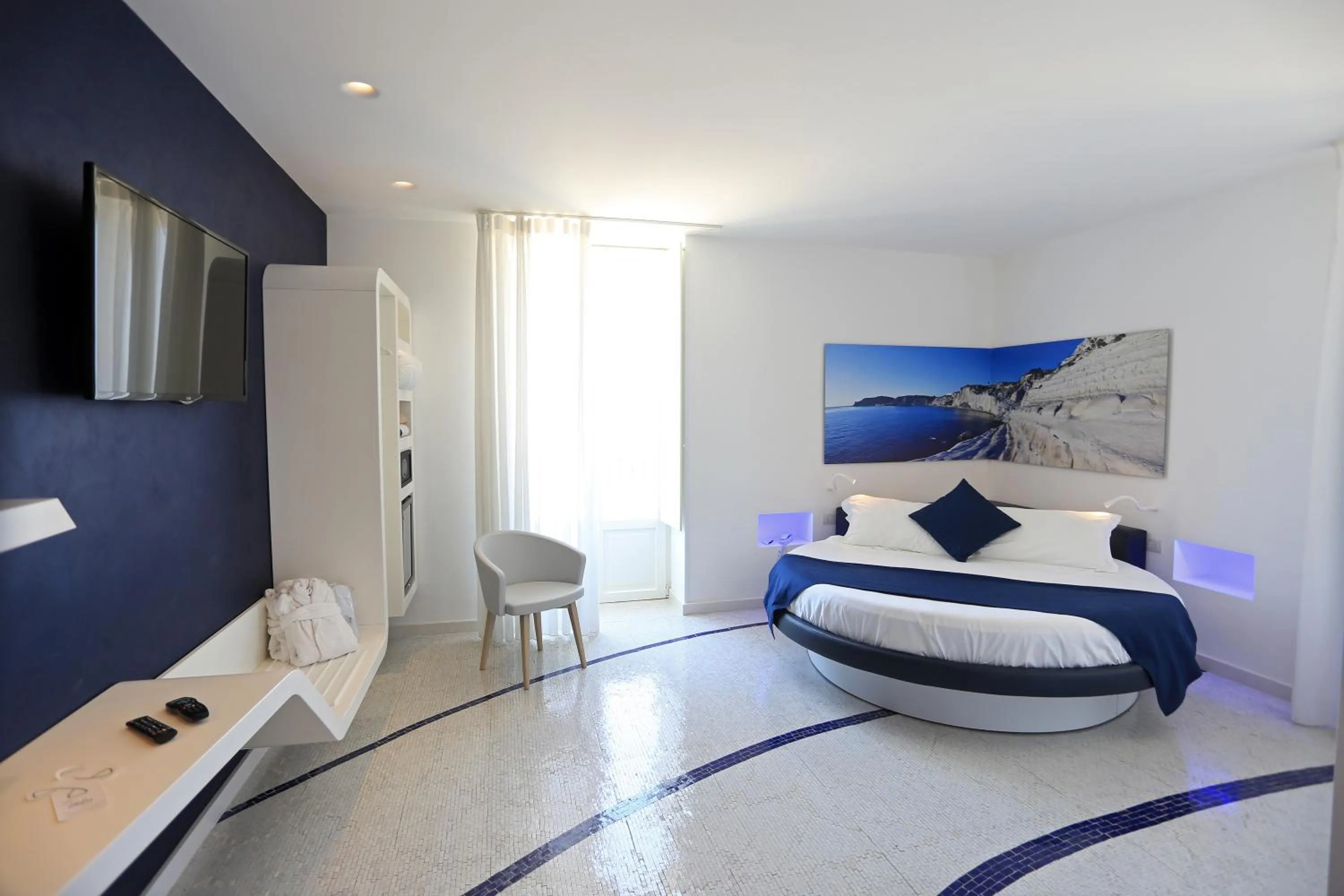 Bed in Zafran Boutique Hotel