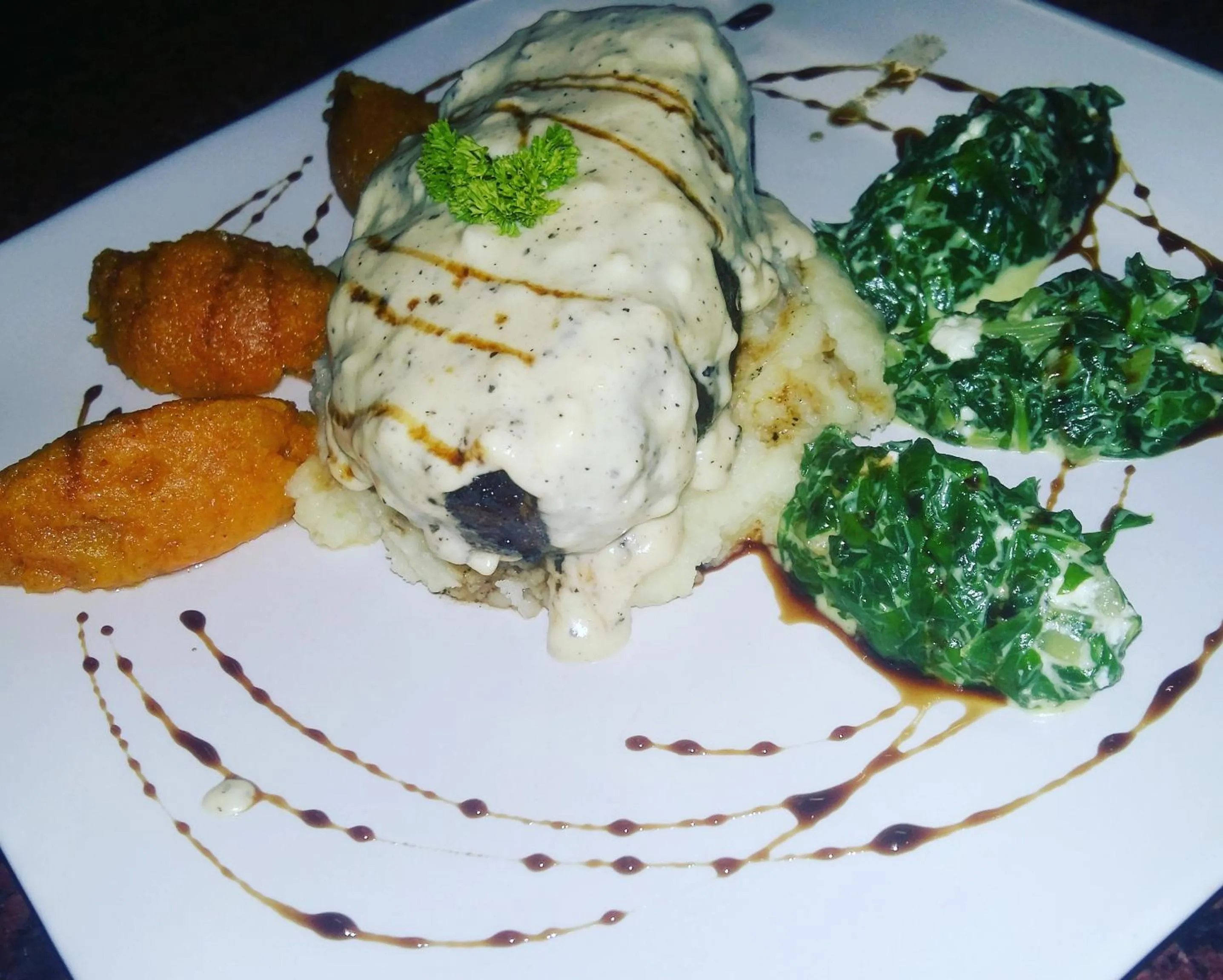 Food close-up in La Montagne Guest Lodge