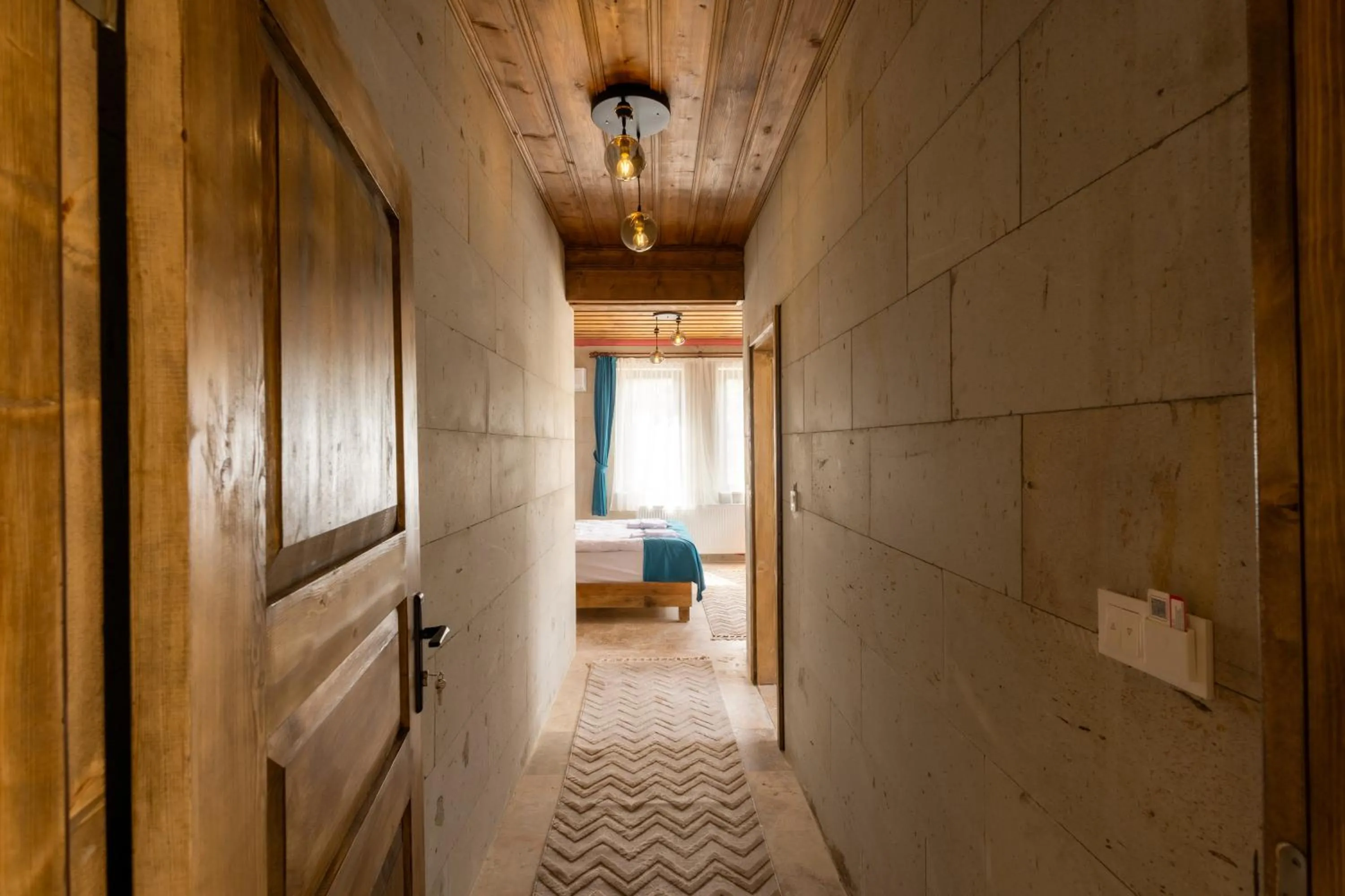 Bed in Rio Cappadocia Hotel