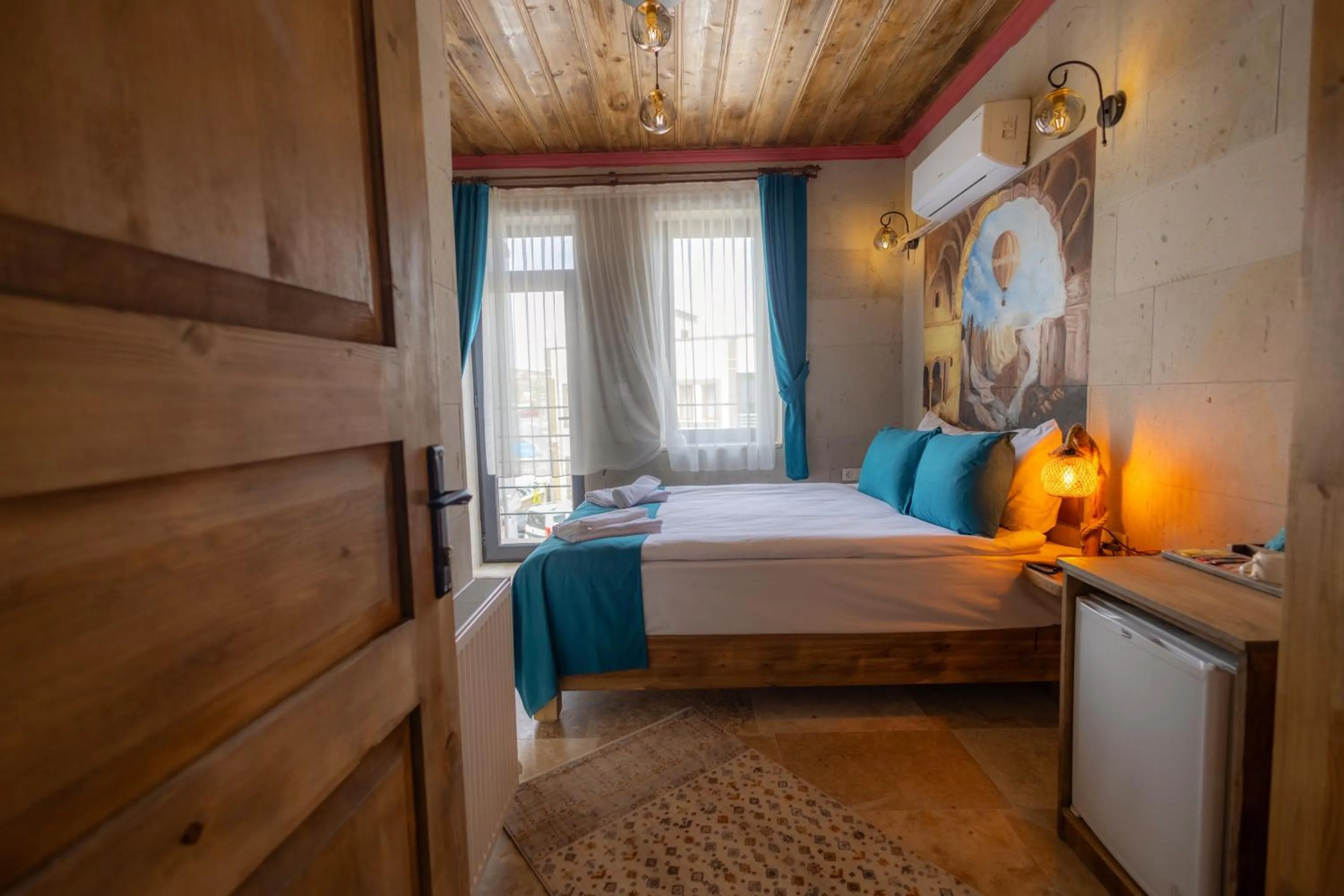Bed in Rio Cappadocia Hotel