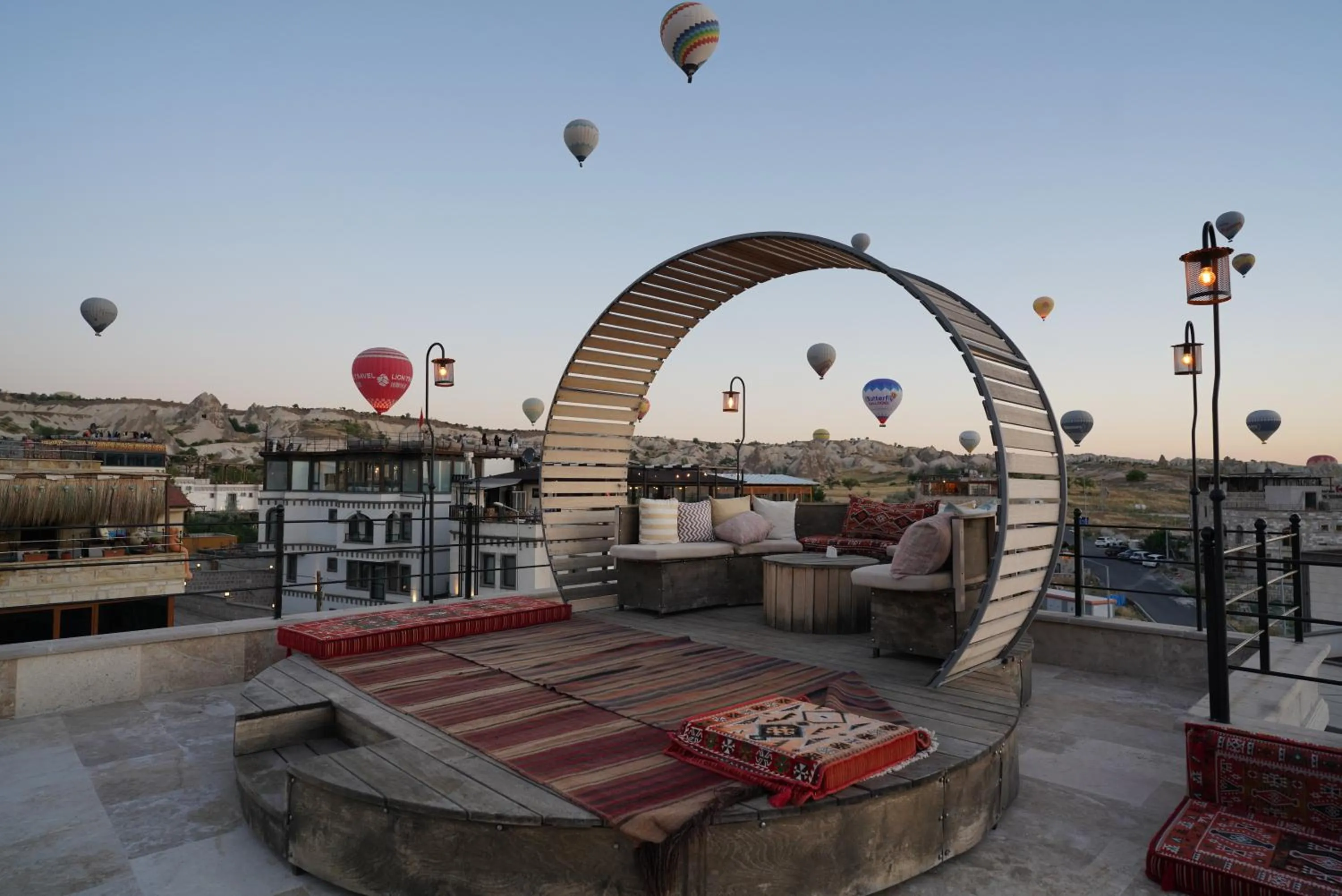 Patio in Rio Cappadocia Hotel