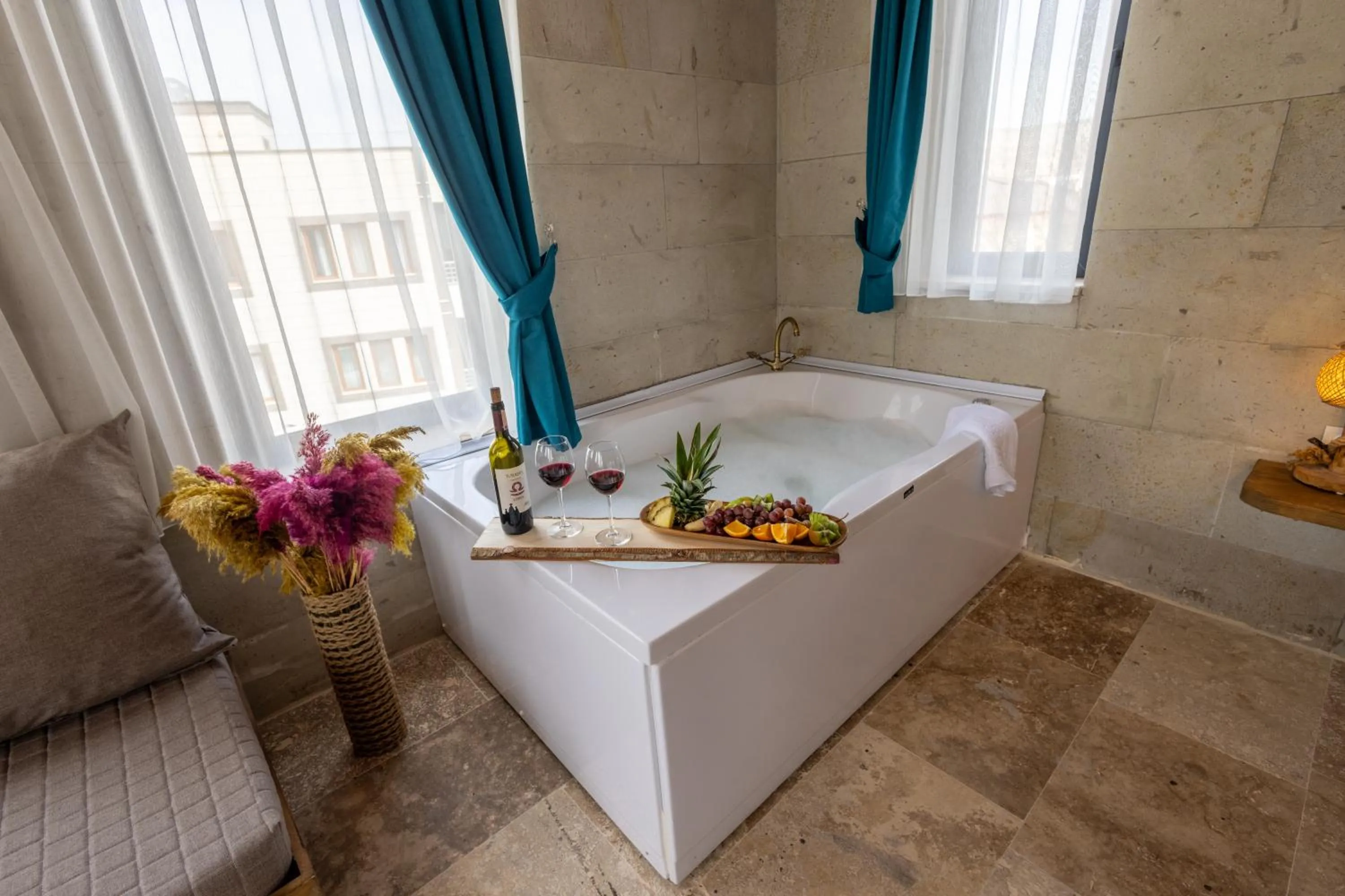 Bed in Rio Cappadocia Hotel