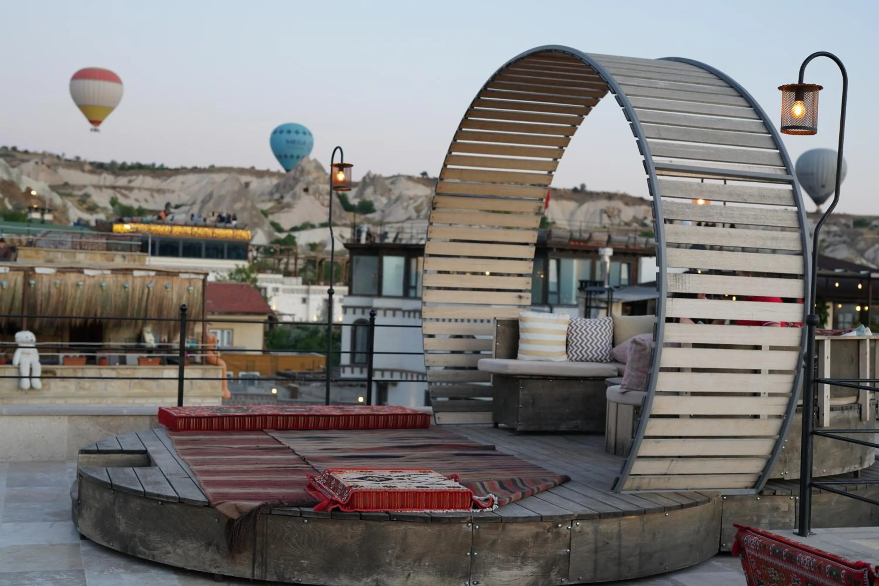Patio in Rio Cappadocia Hotel