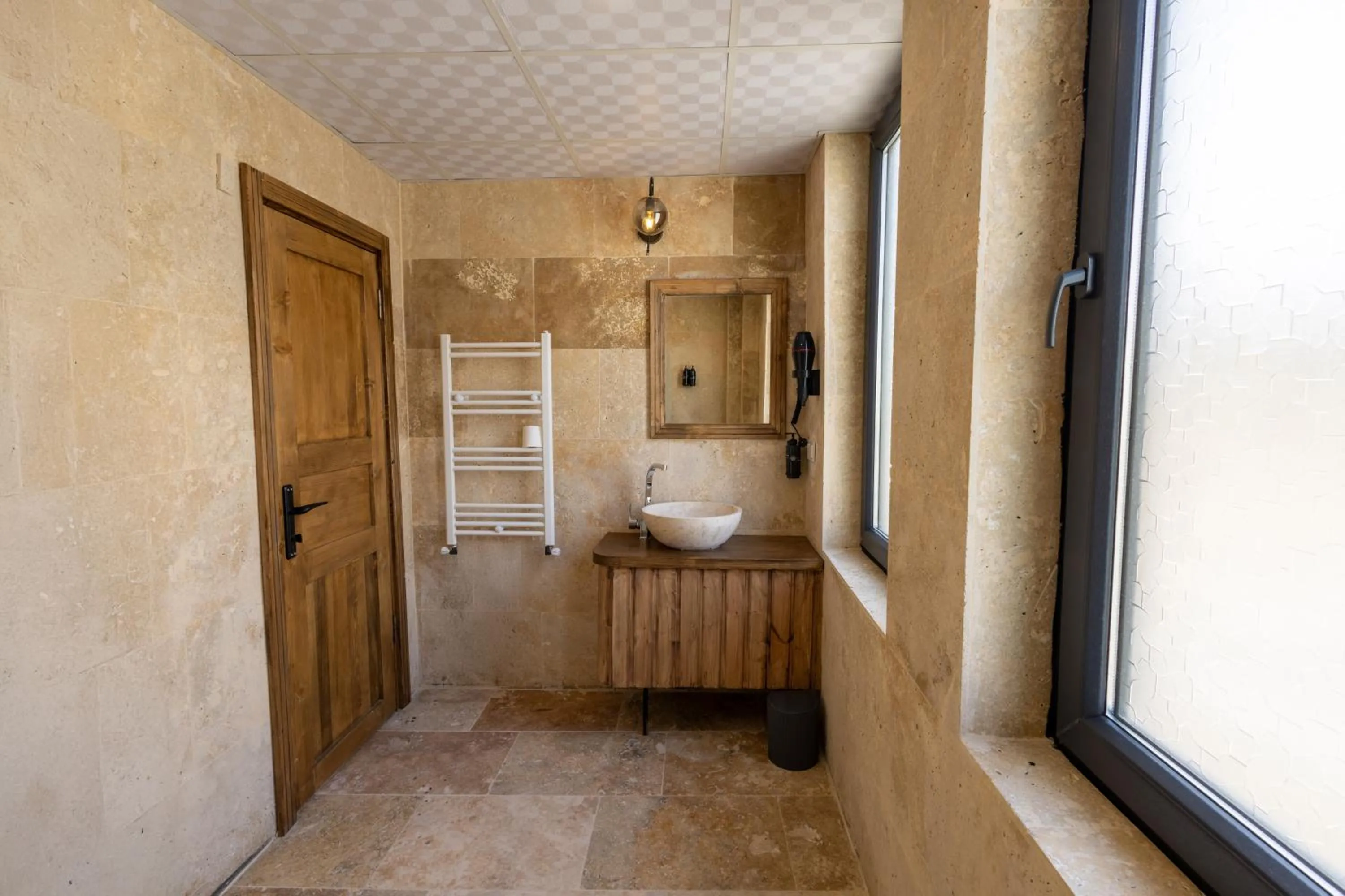 Bathroom, Bed in Rio Cappadocia Hotel