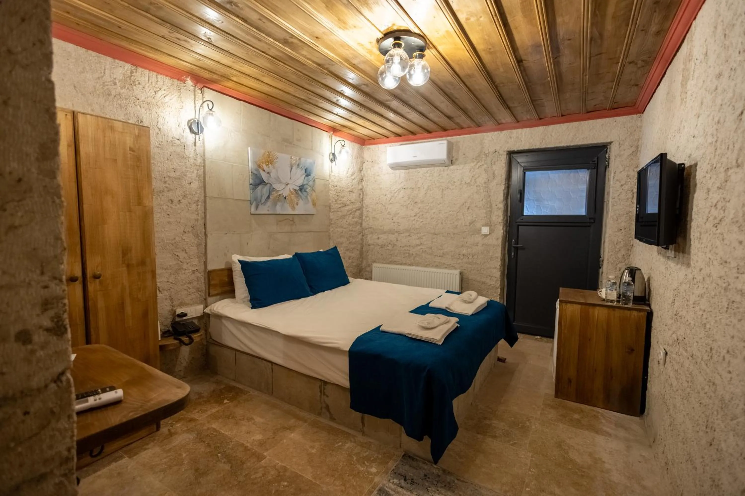 Bed in Rio Cappadocia Hotel