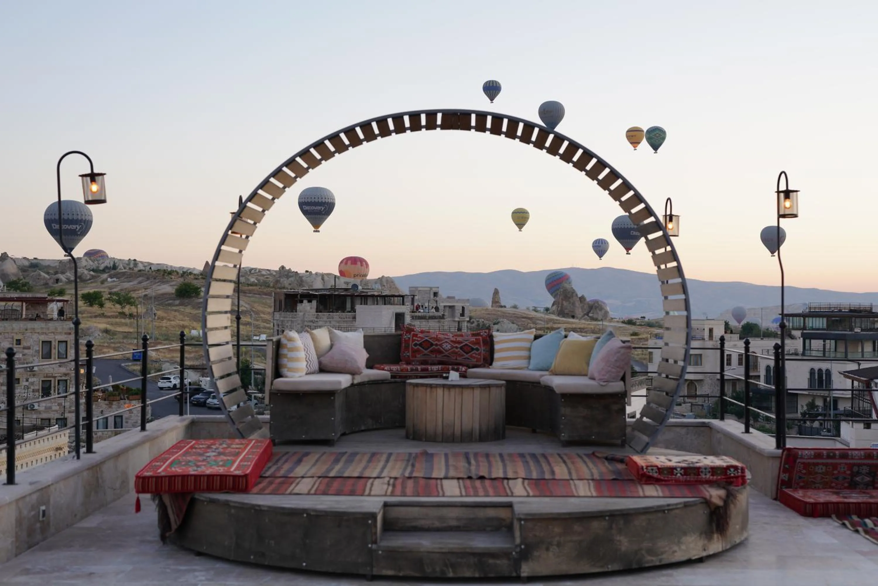 Patio in Rio Cappadocia Hotel