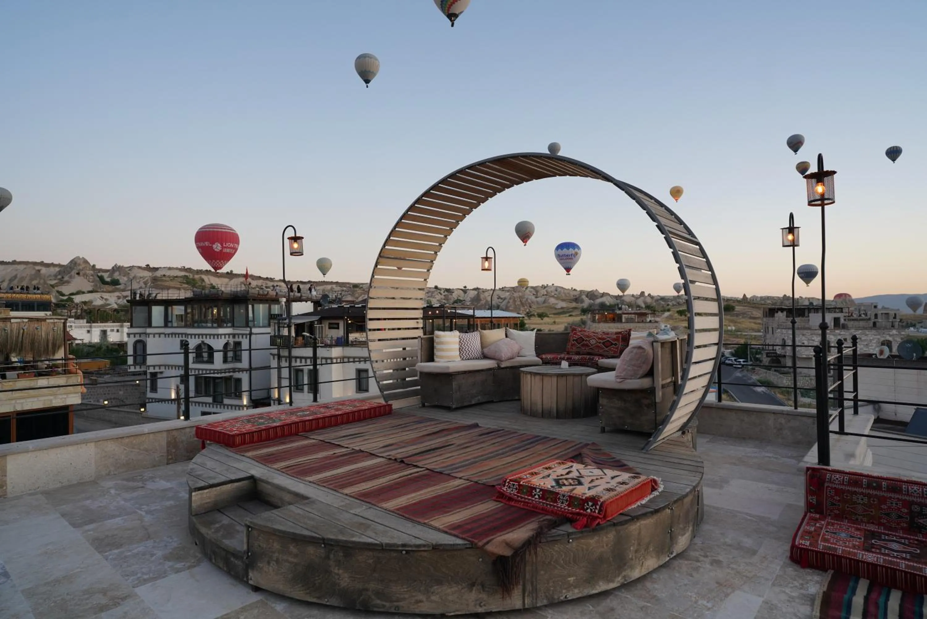 Patio in Rio Cappadocia Hotel