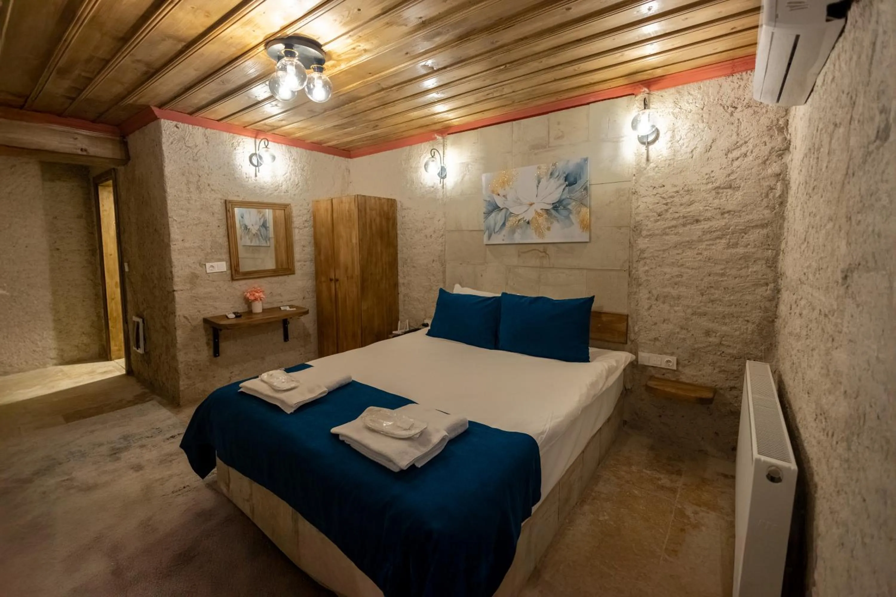 Bed in Rio Cappadocia Hotel
