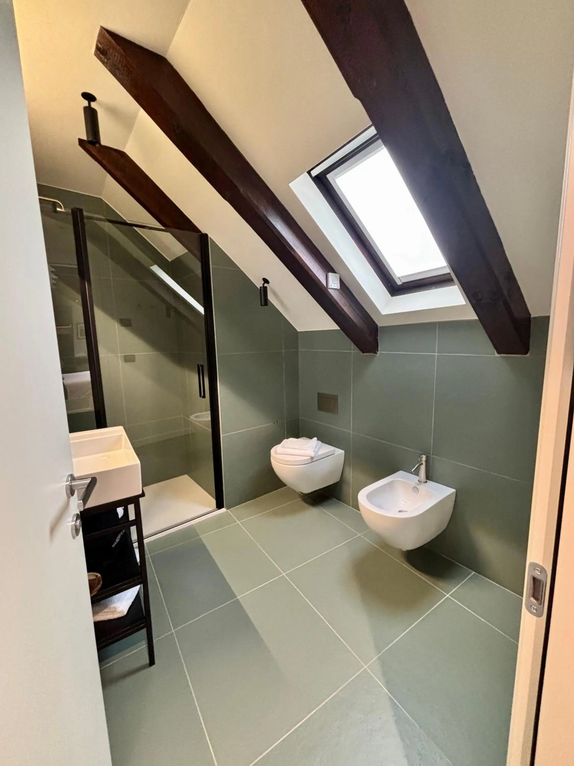 Bathroom in Hotel Stelvio Tirano