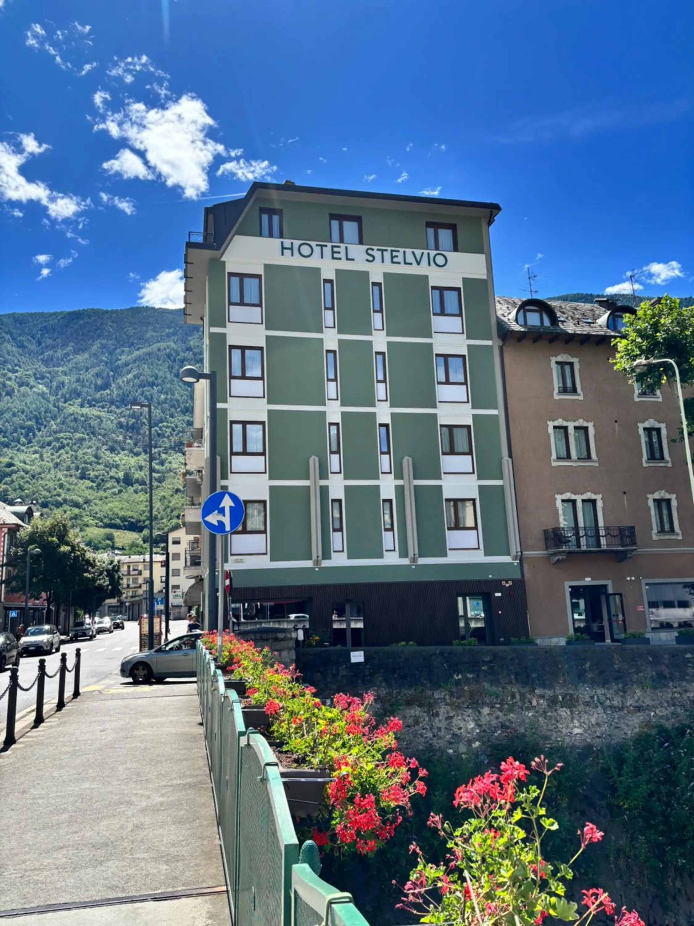 Property building in Hotel Stelvio Tirano