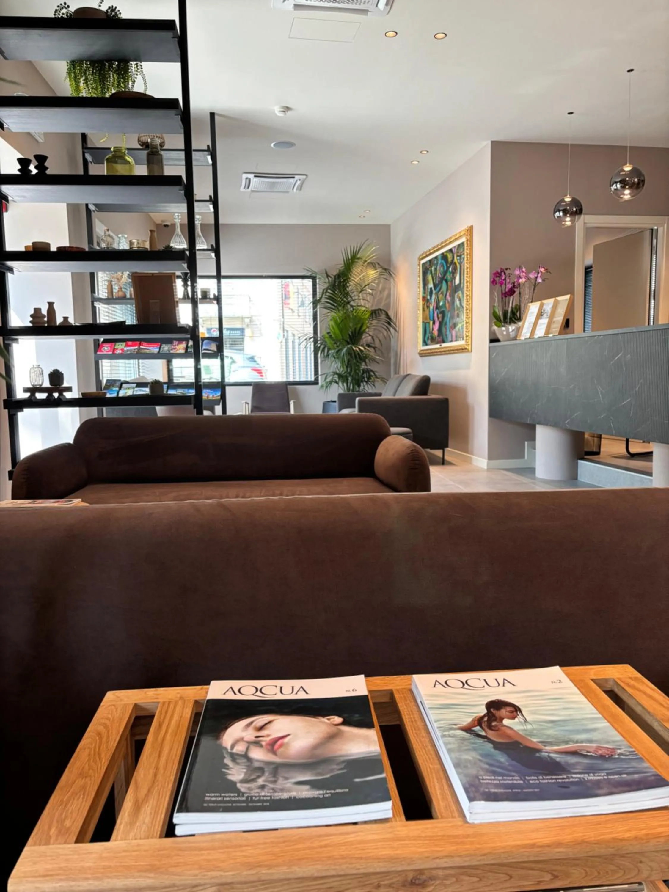 Seating area in Hotel Stelvio Tirano