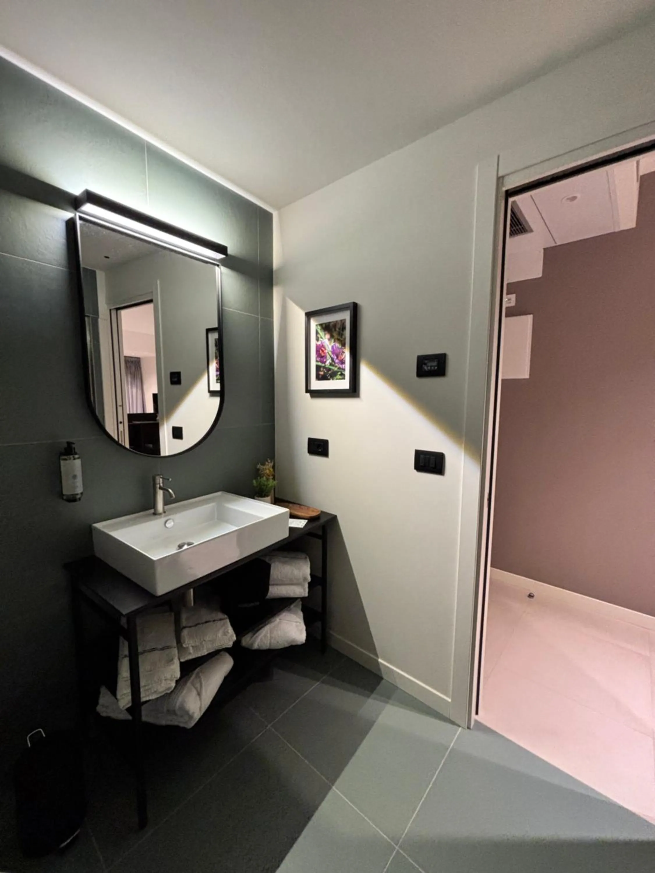 Bathroom in Hotel Stelvio Tirano