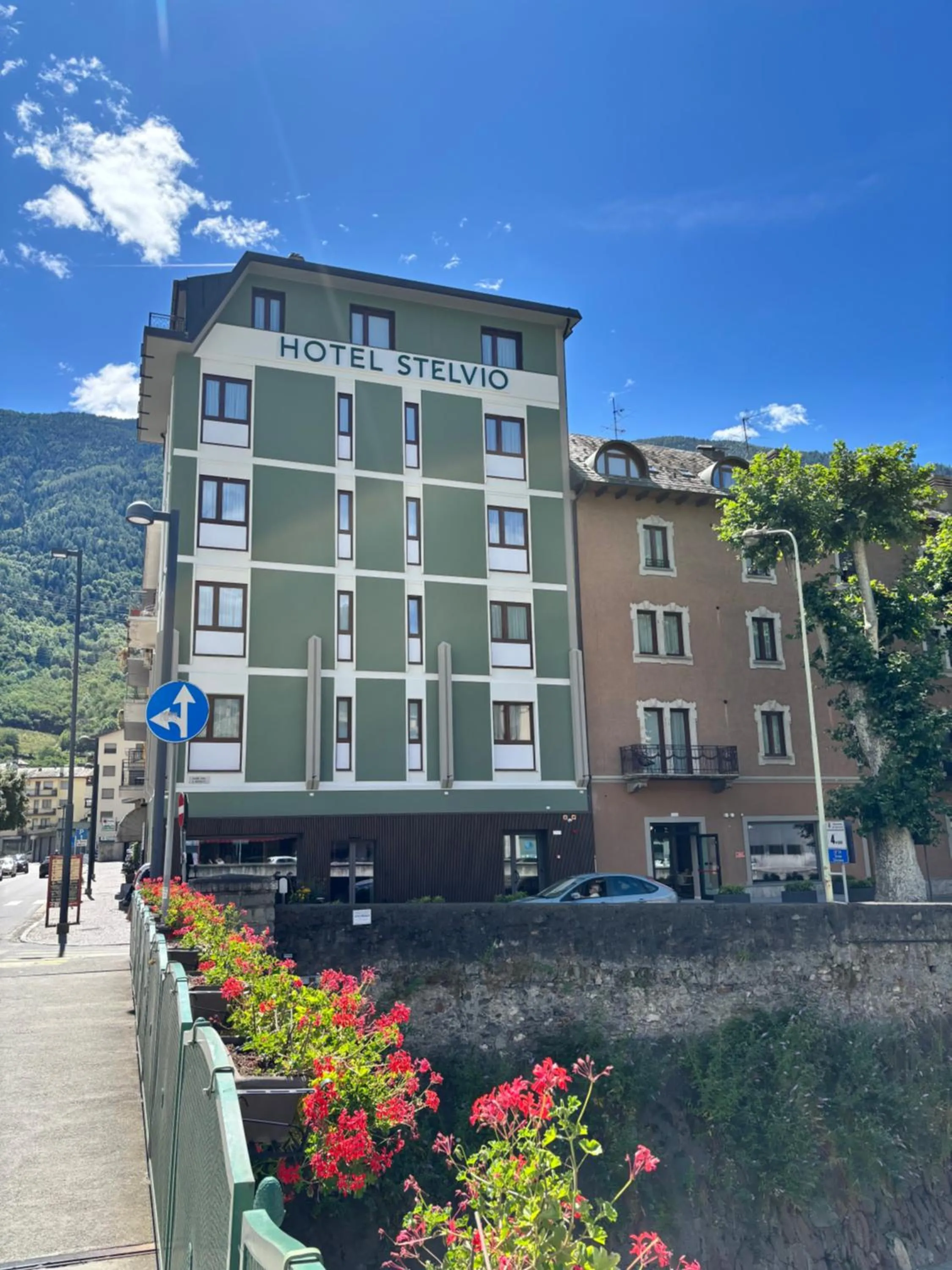 Property building in Hotel Stelvio Tirano