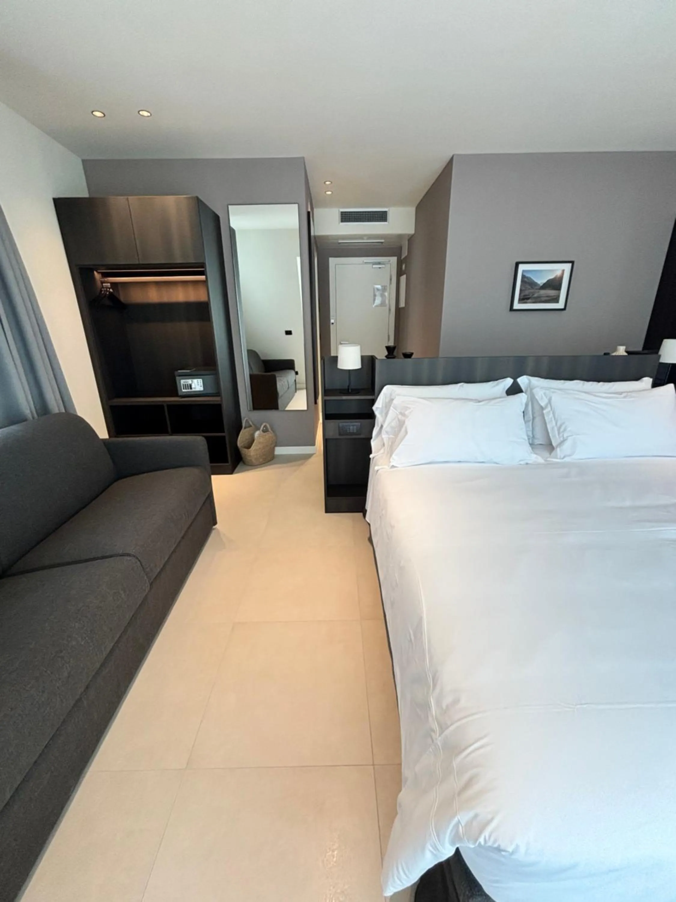 Bedroom, Bed in Hotel Stelvio Tirano