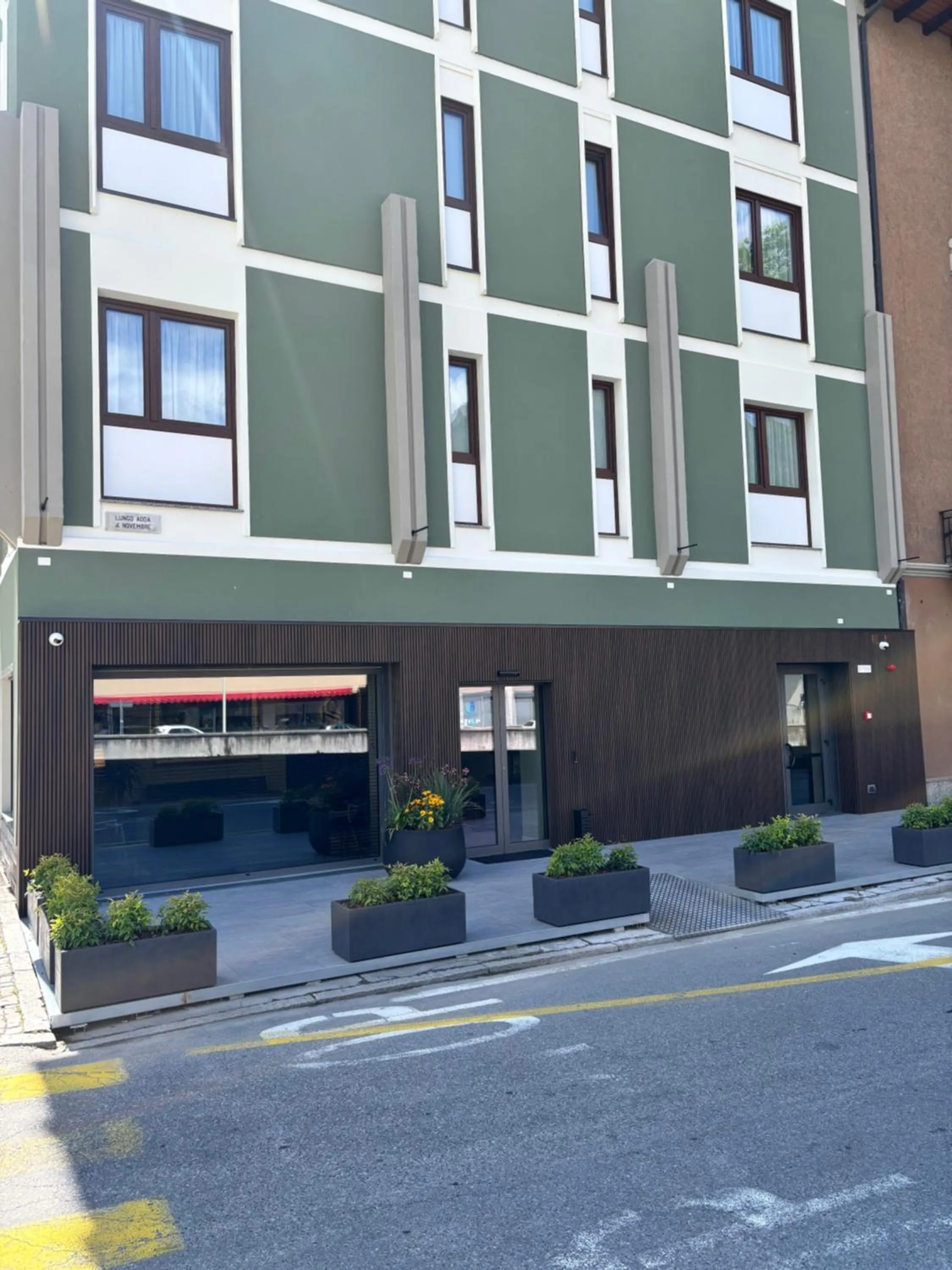 Property building in Hotel Stelvio Tirano