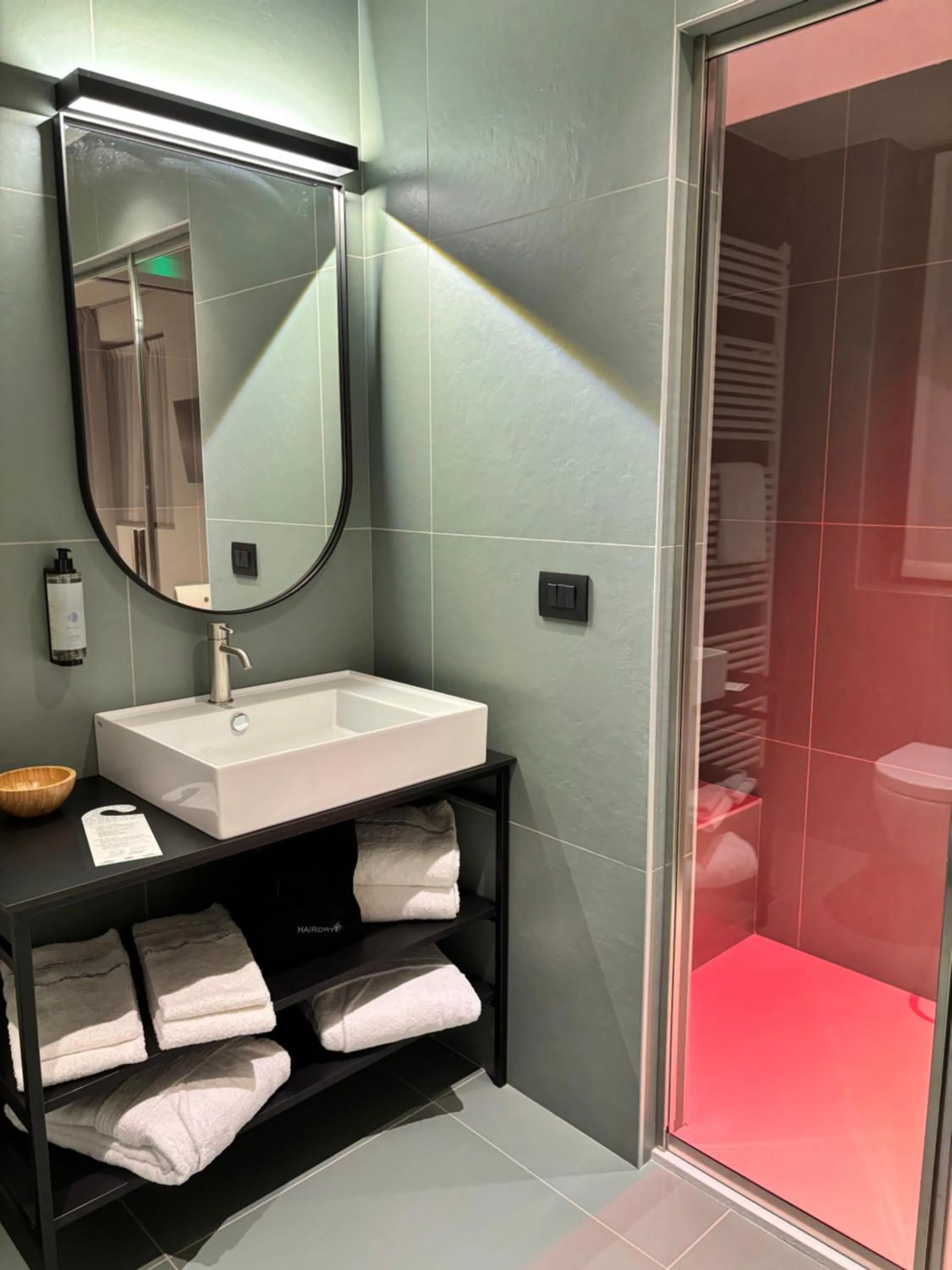 Bathroom in Hotel Stelvio Tirano