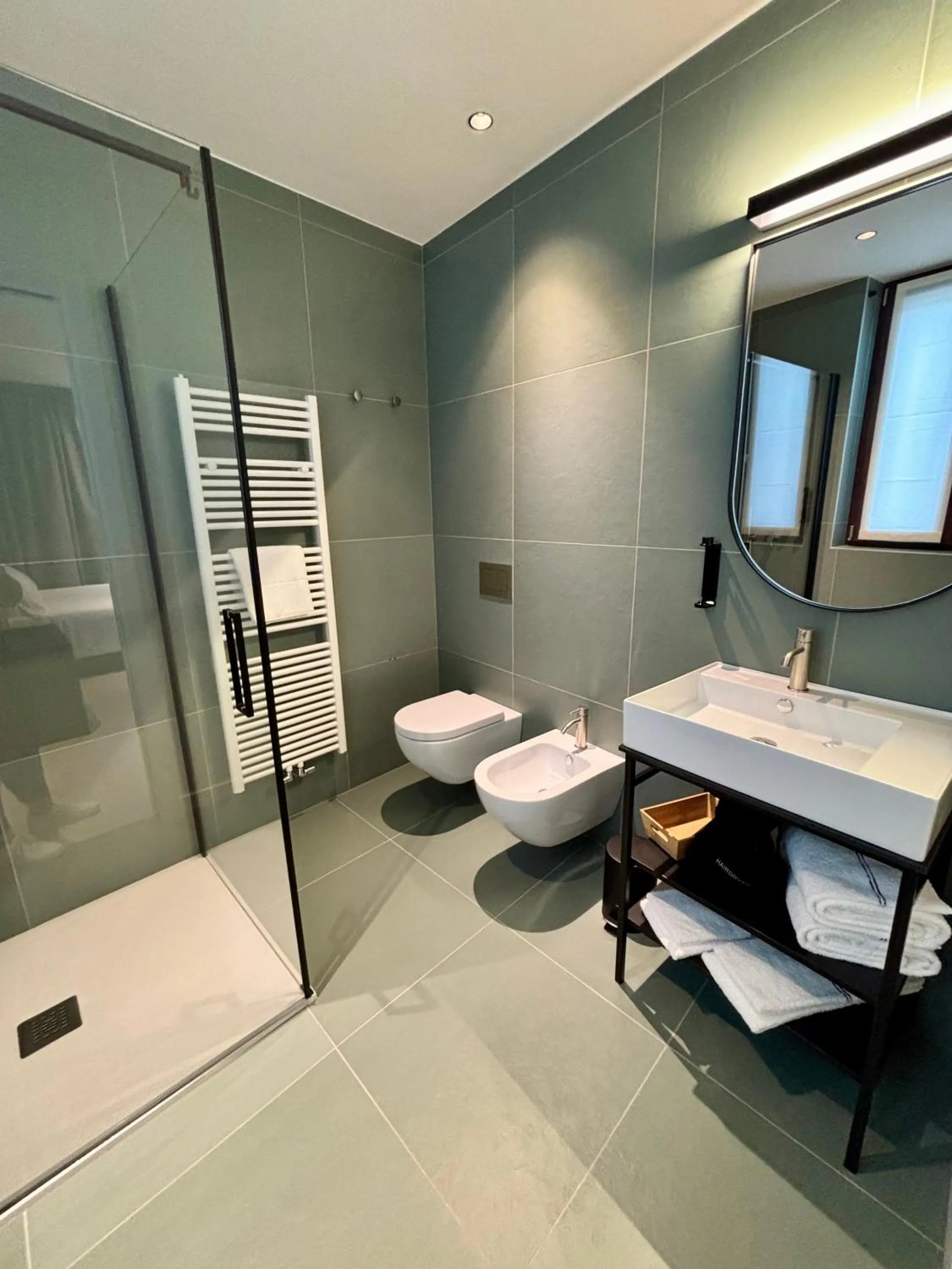 Bathroom in Hotel Stelvio Tirano
