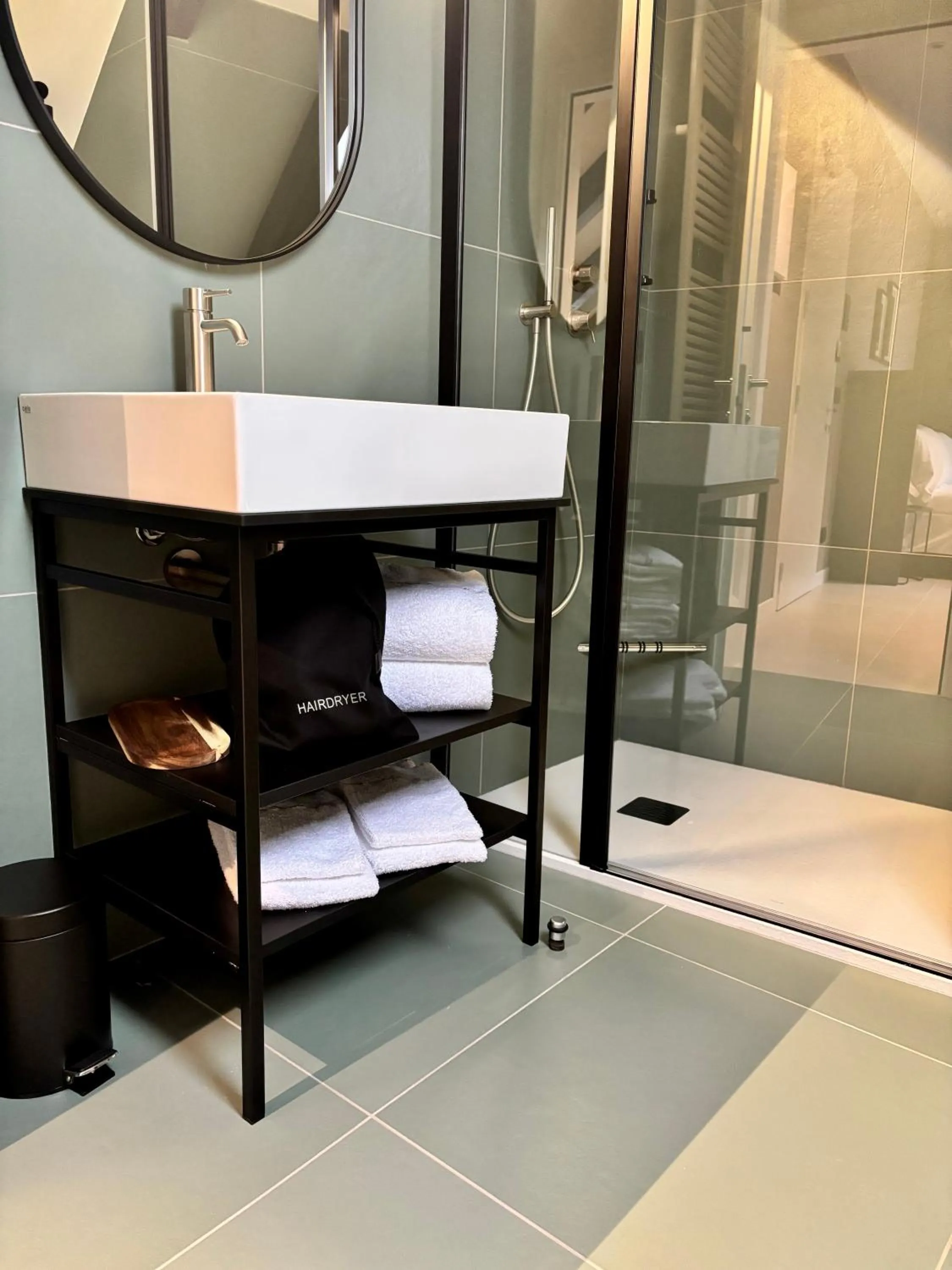 Bathroom in Hotel Stelvio Tirano