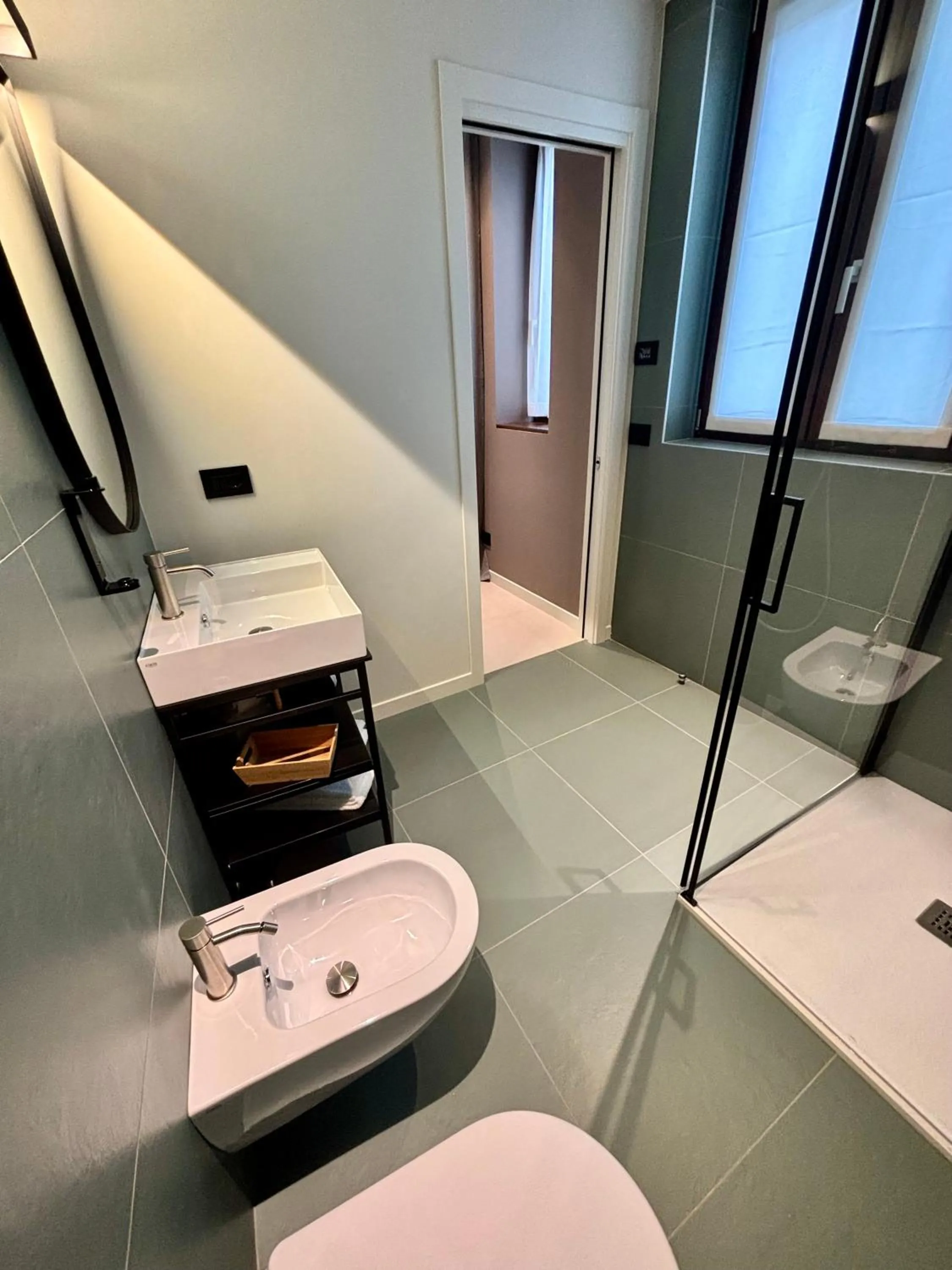 Bathroom in Hotel Stelvio Tirano