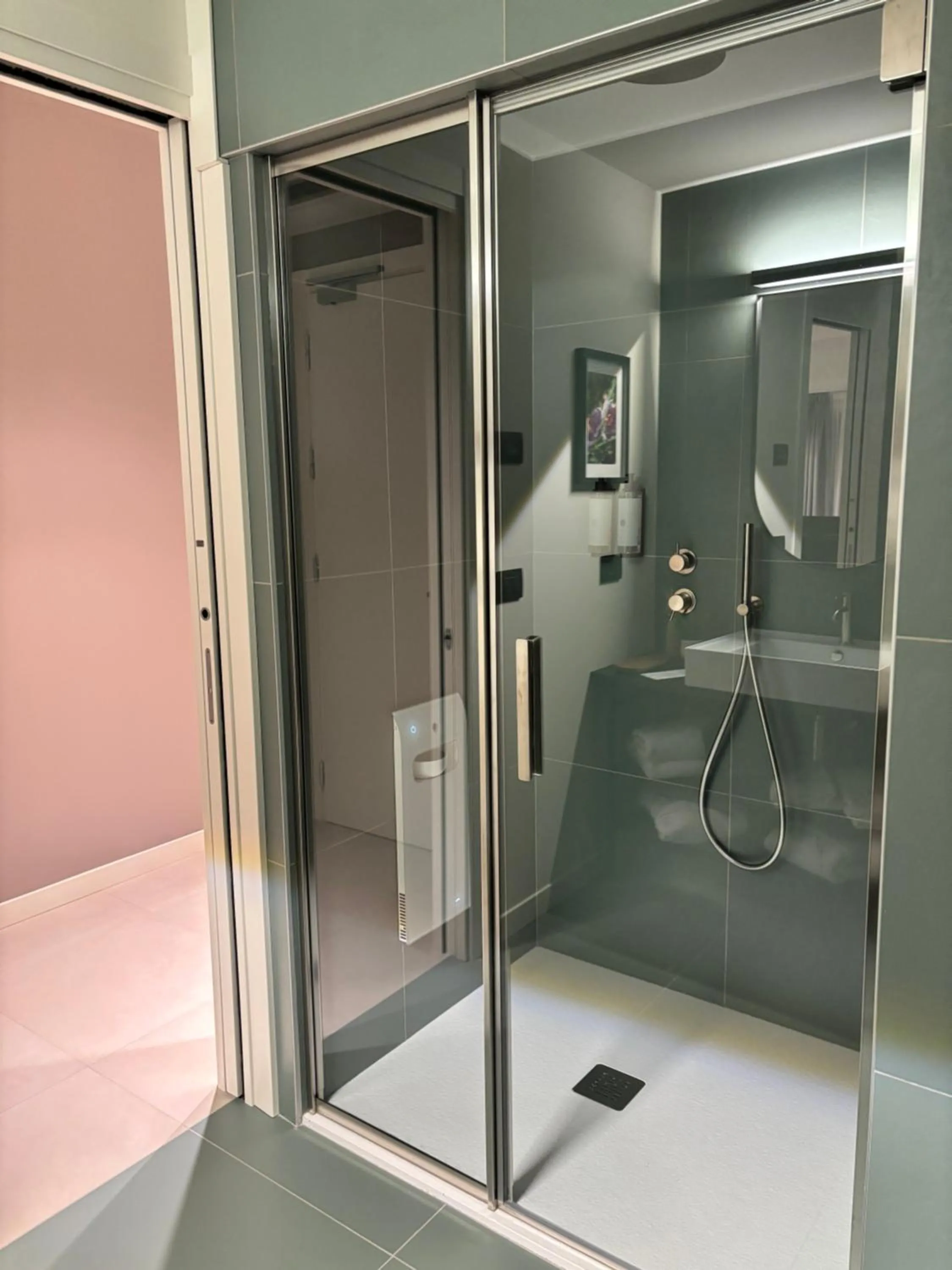 Bathroom in Hotel Stelvio Tirano