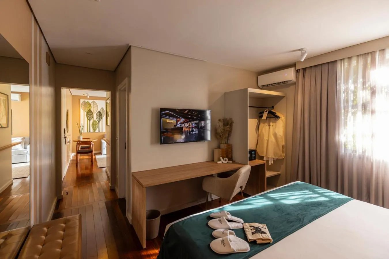 Photo of the whole room, Bed in Sanma Hotel