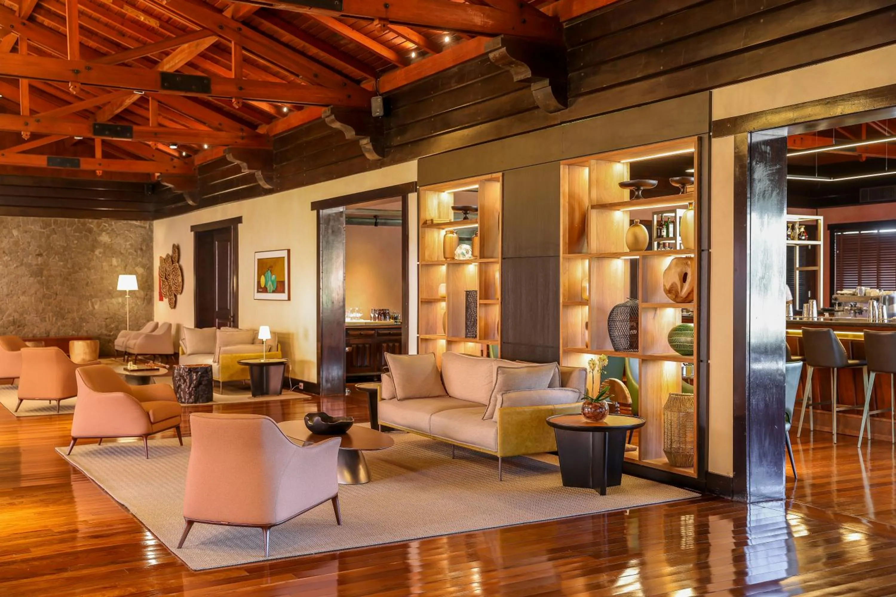 Lobby or reception in Sanma Hotel