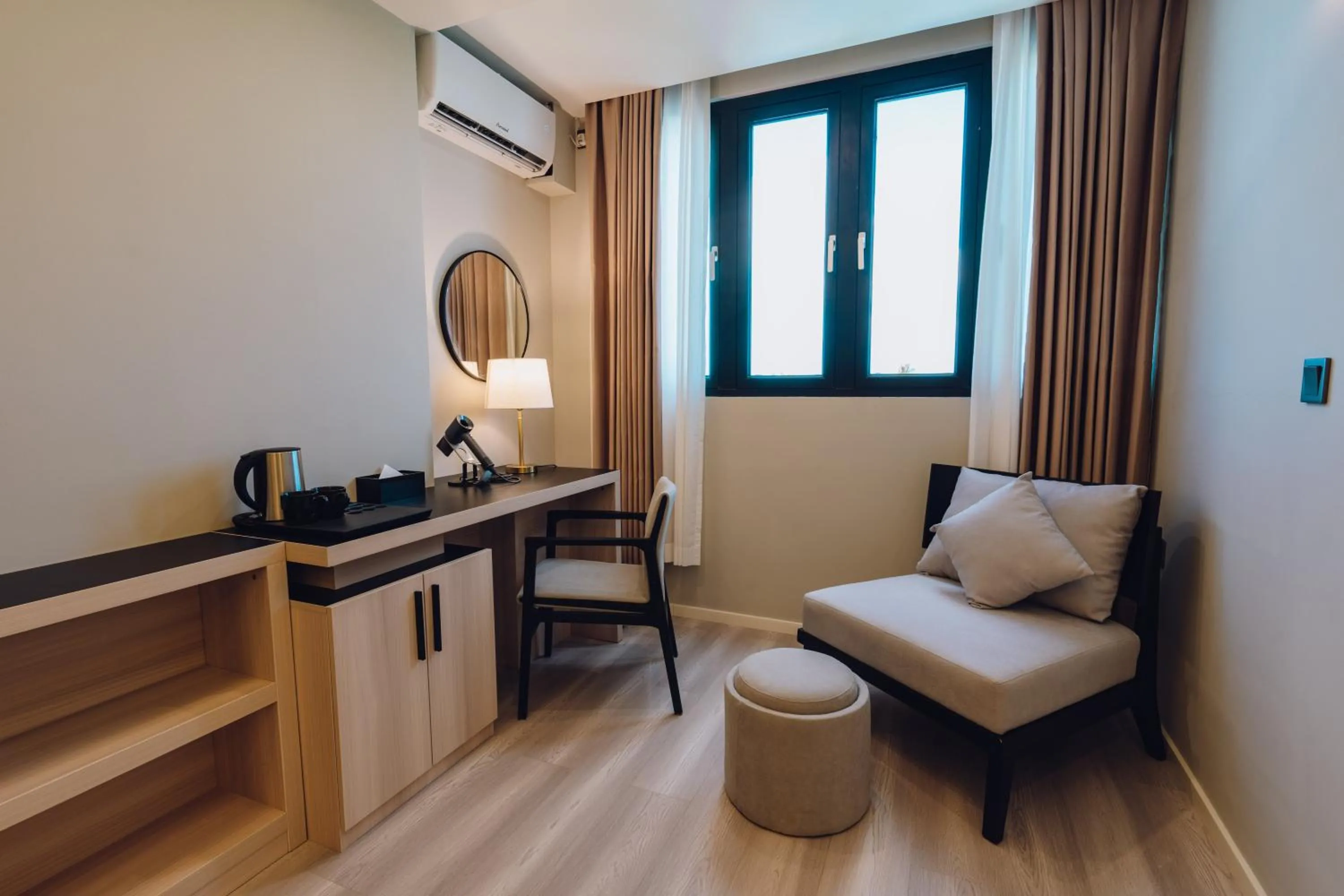 Bed in Ocean Pearl Family Suite
