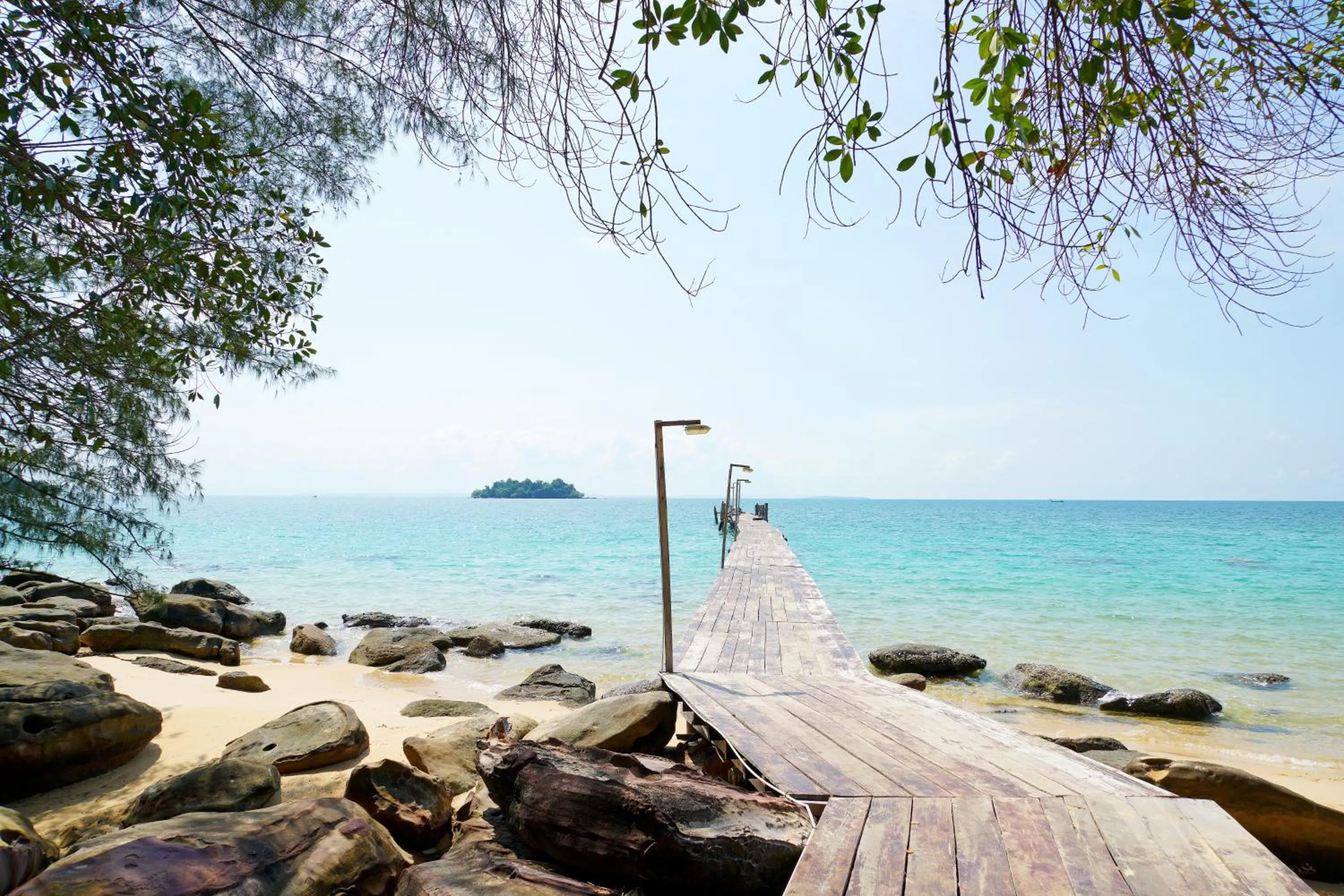 Beach in Tree House Bungalows