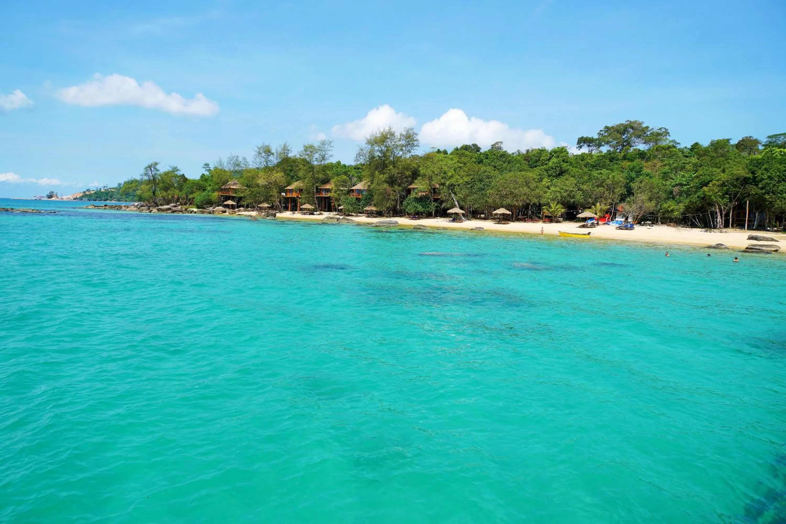 Beach in Tree House Bungalows
