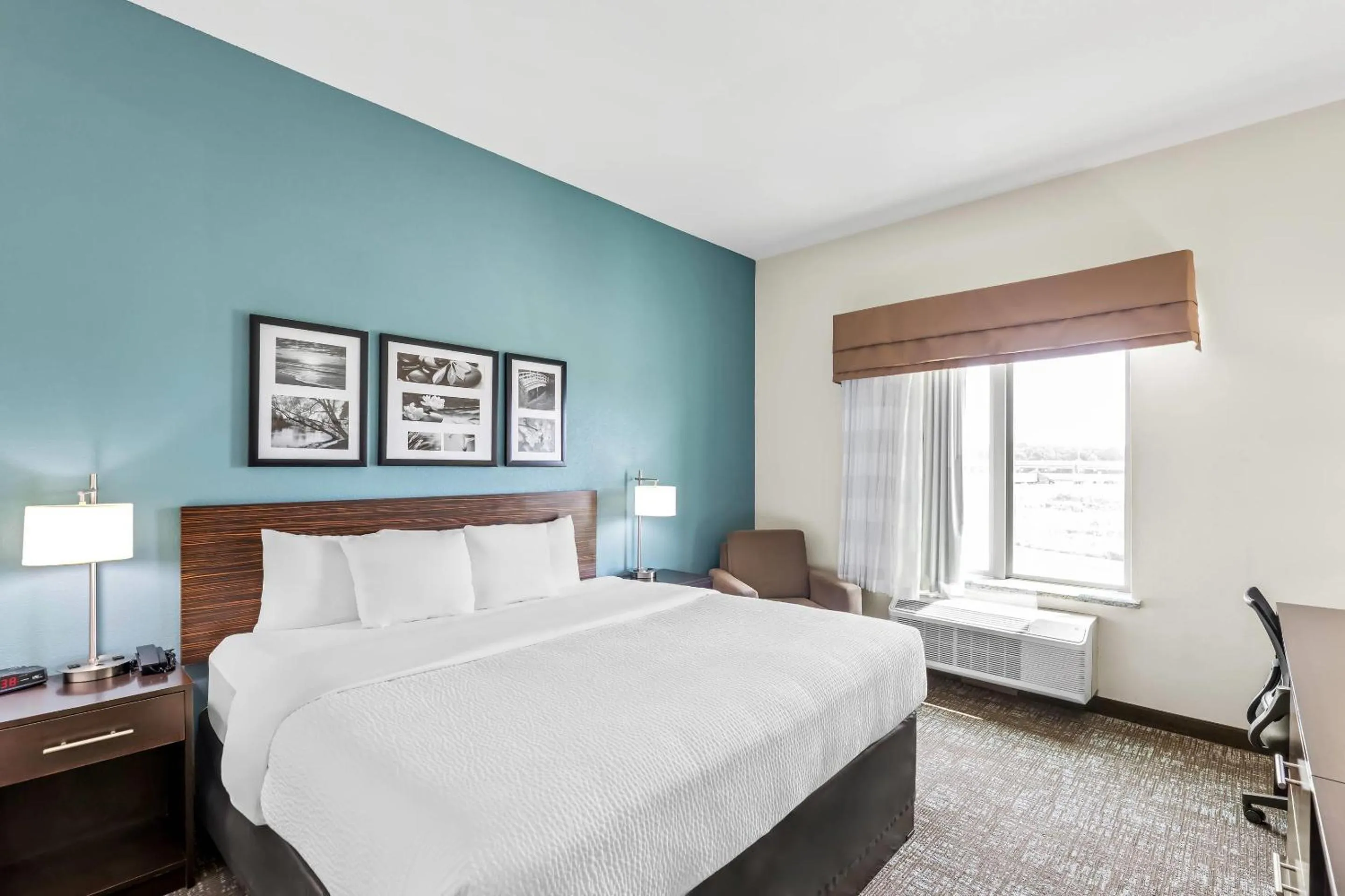 Bedroom, Bed in Sleep Inn Lufkin