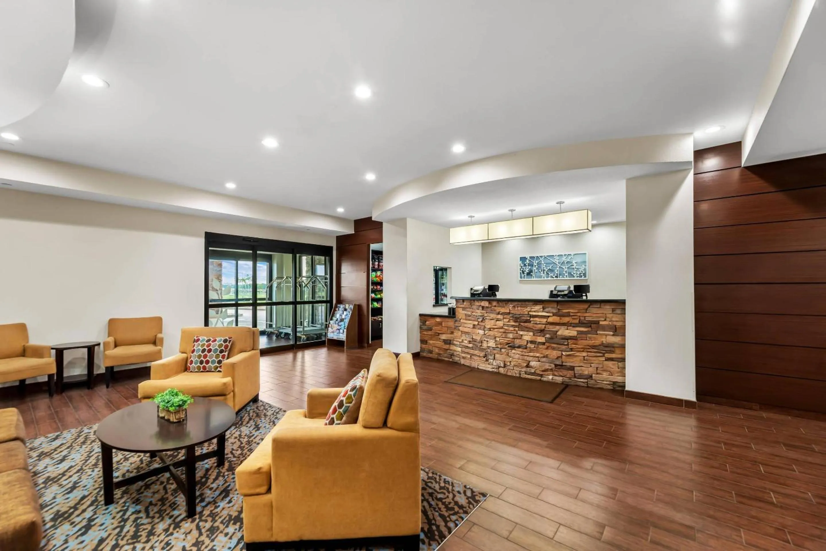Lobby or reception in MainStay Suites Lufkin