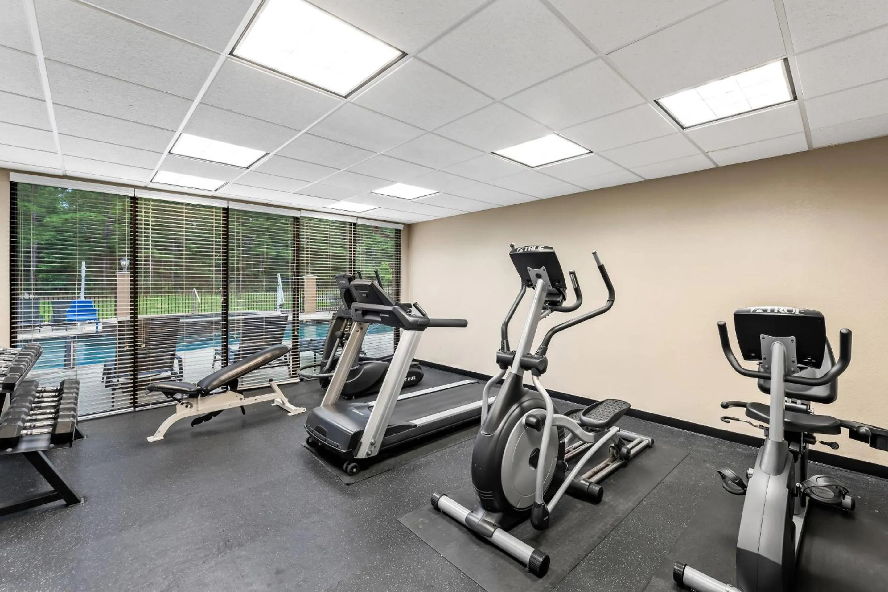 Fitness centre/facilities in MainStay Suites Lufkin