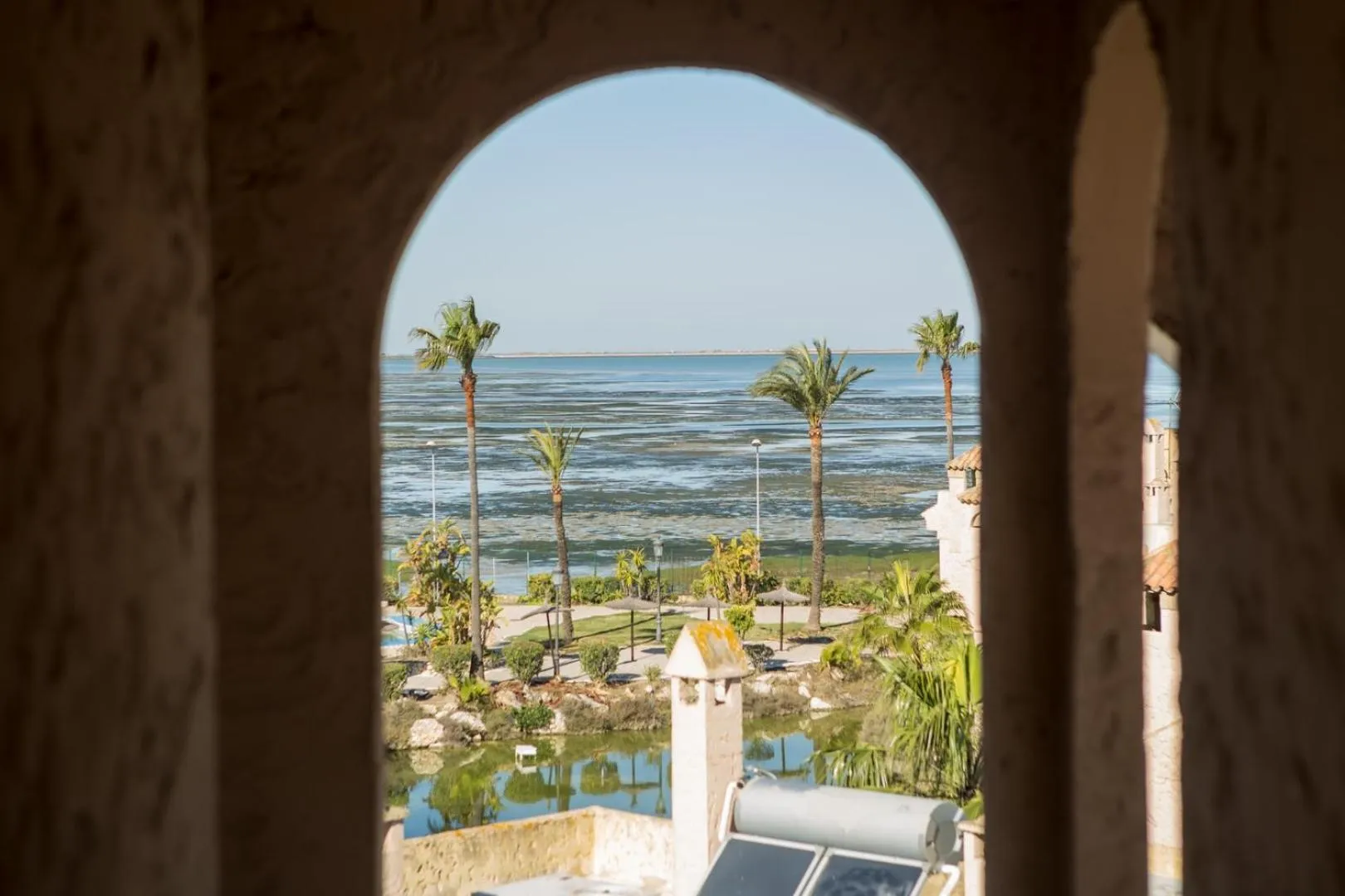 Pool view in Estudios Turísticos Bahia Sur