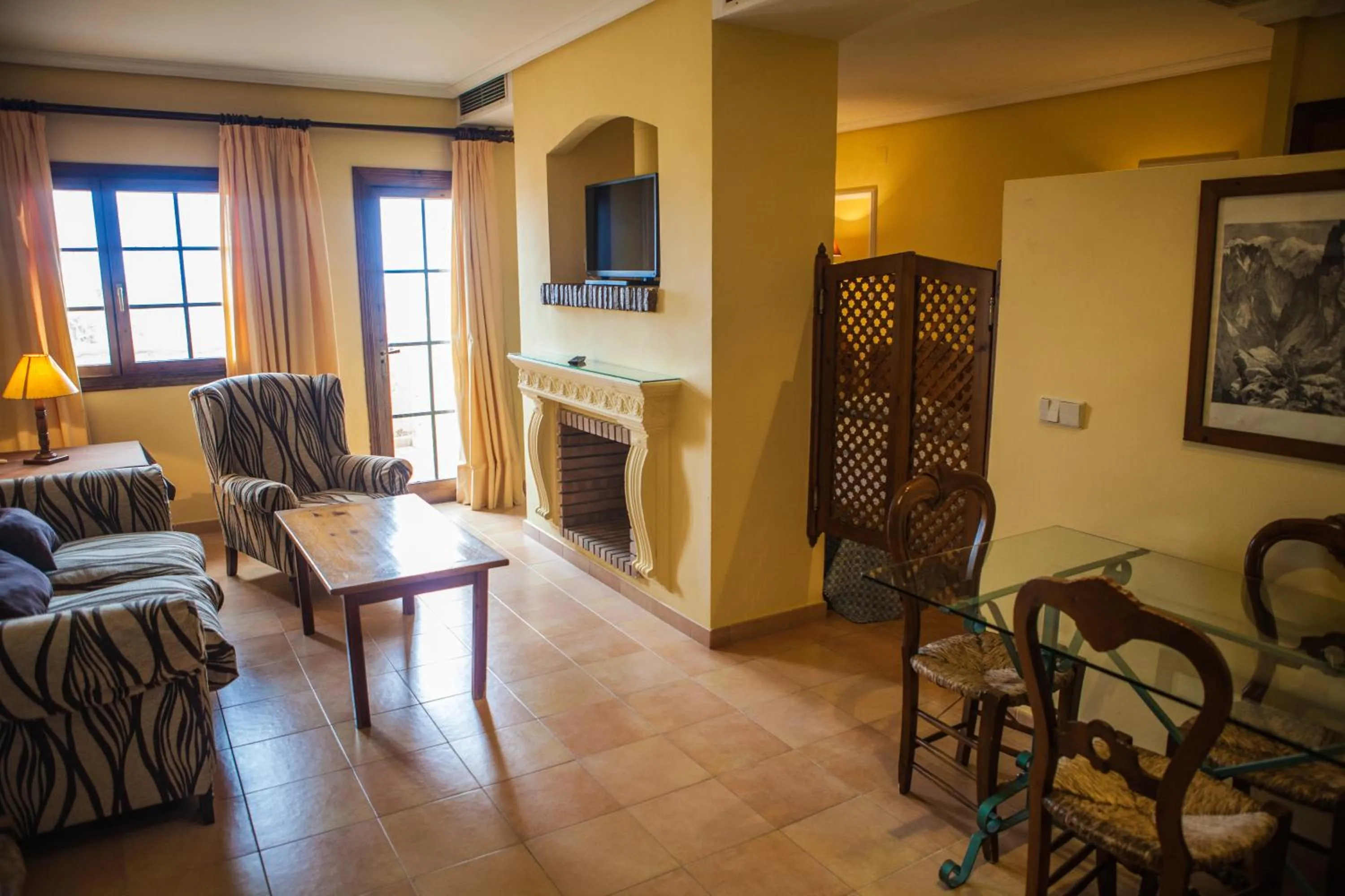 Living room in Estudios Turísticos Bahia Sur