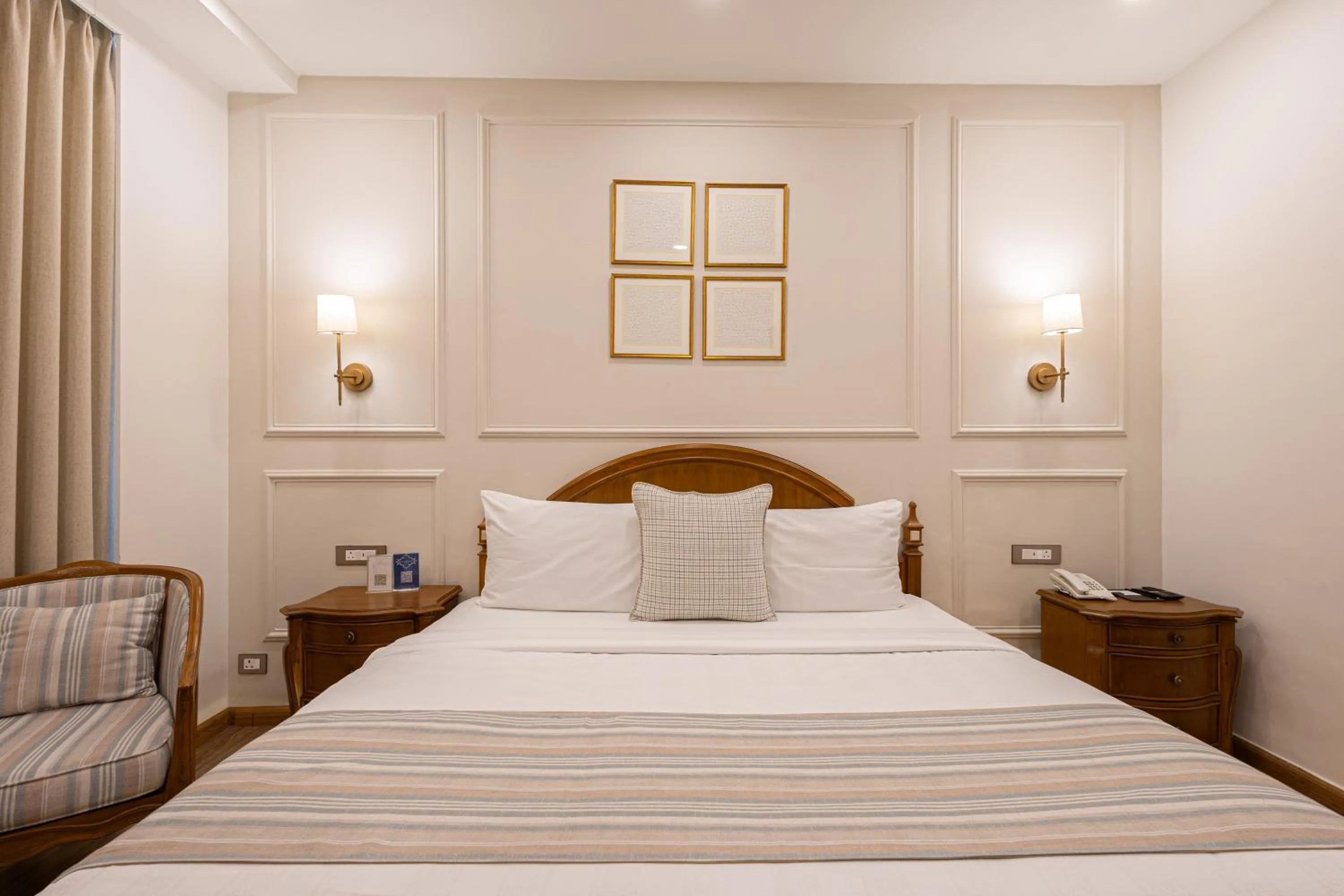 Bed in The BellaVista Hotel Chandigarh Panchkula