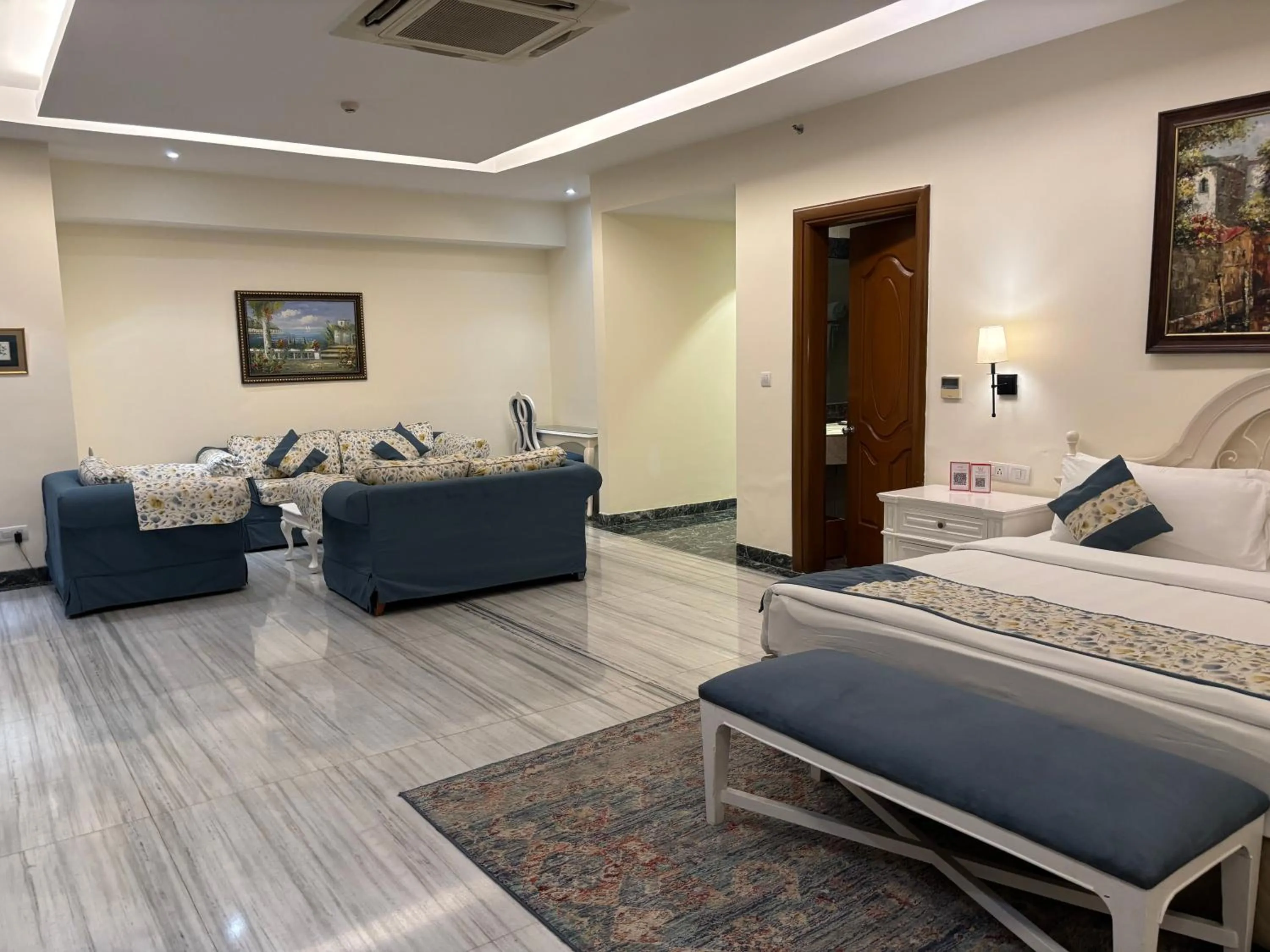 Seating area in The BellaVista Hotel Chandigarh Panchkula