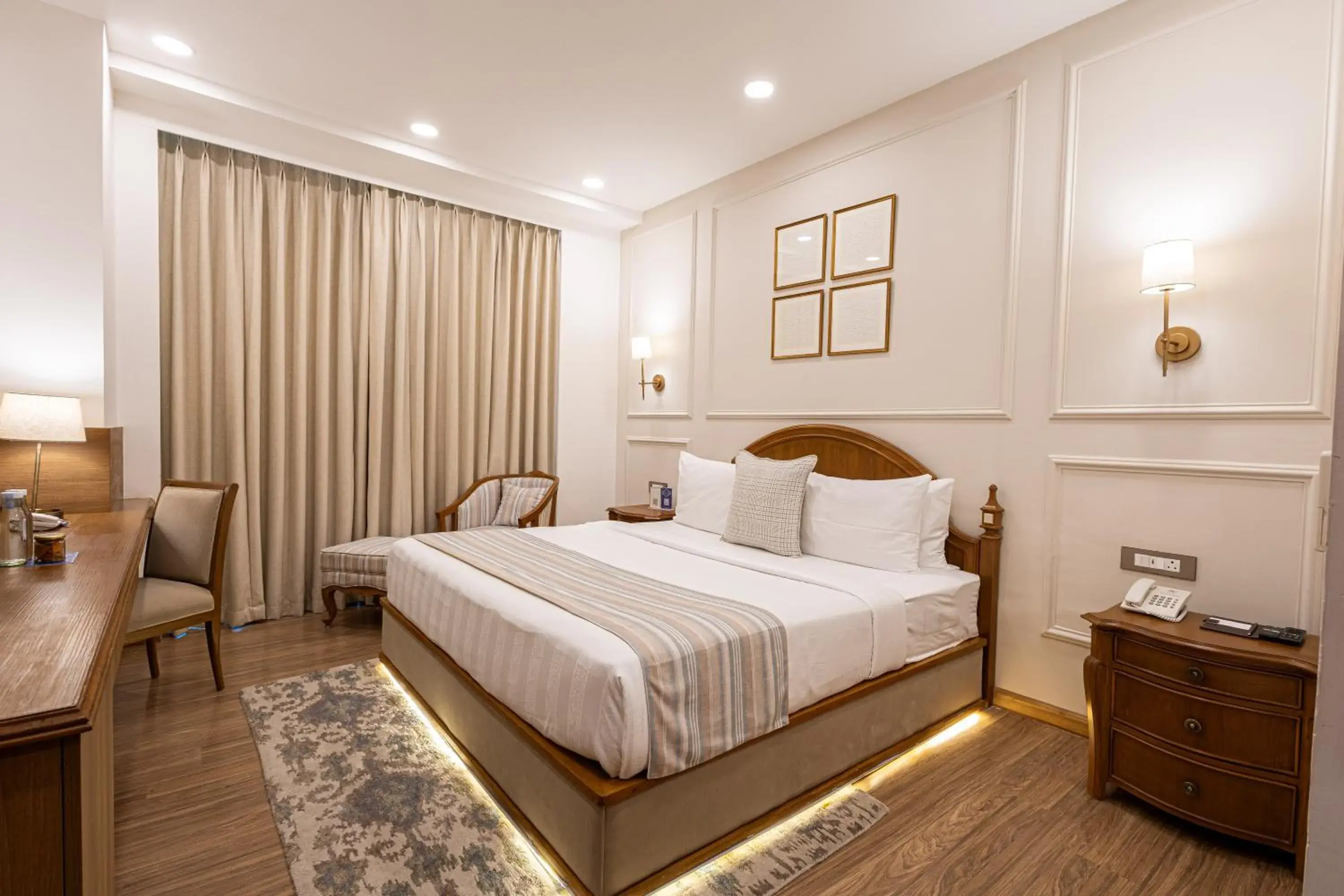 Bedroom, Bed in The BellaVista Hotel Chandigarh Panchkula Bedroom, Bed in The BellaVista Hotel Chandigarh Panchkula