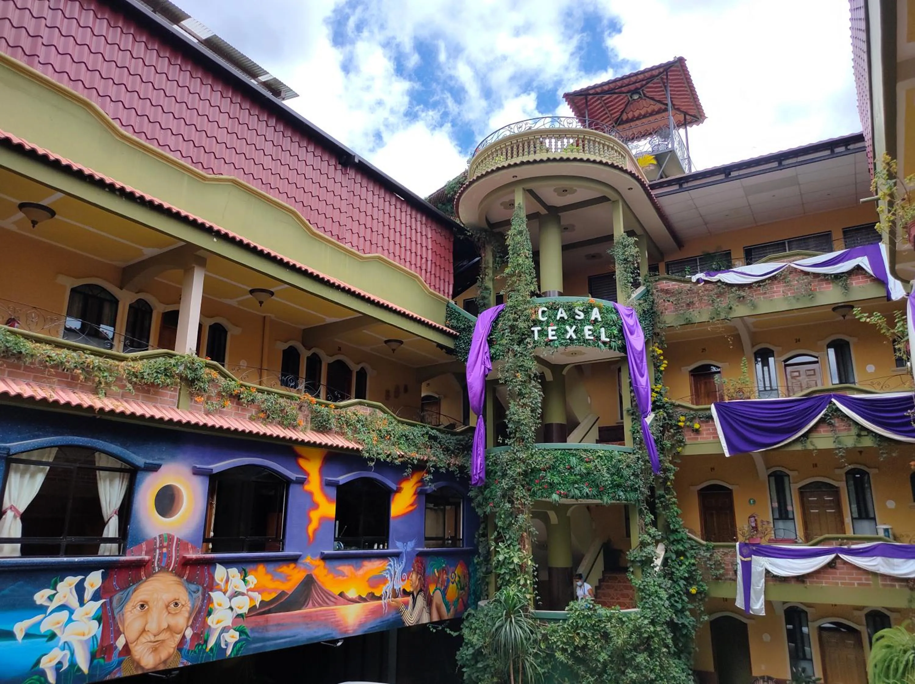 Property building in Hotel Casa Texel