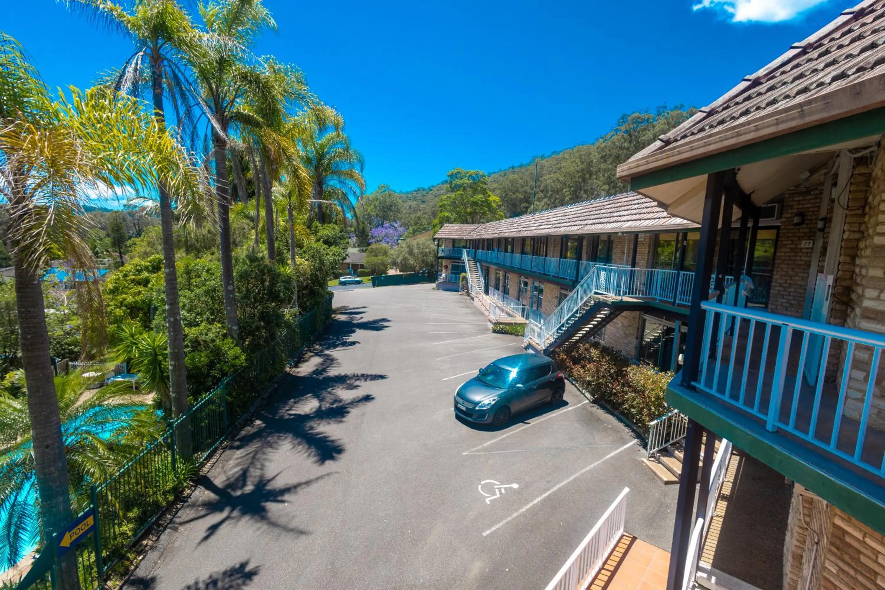 Natural landscape in Gosford Inn Motel