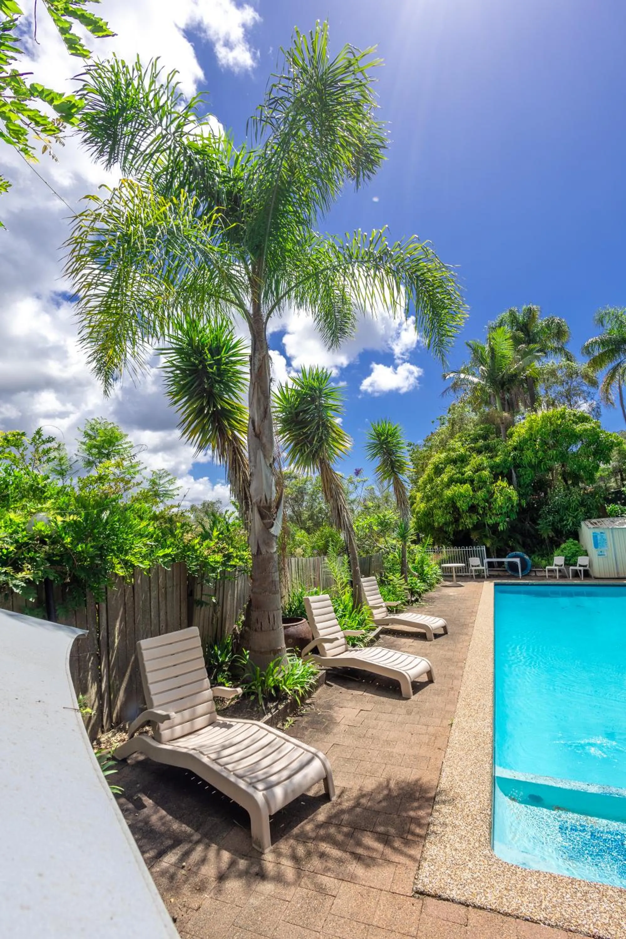 Swimming pool in Gosford Inn Motel