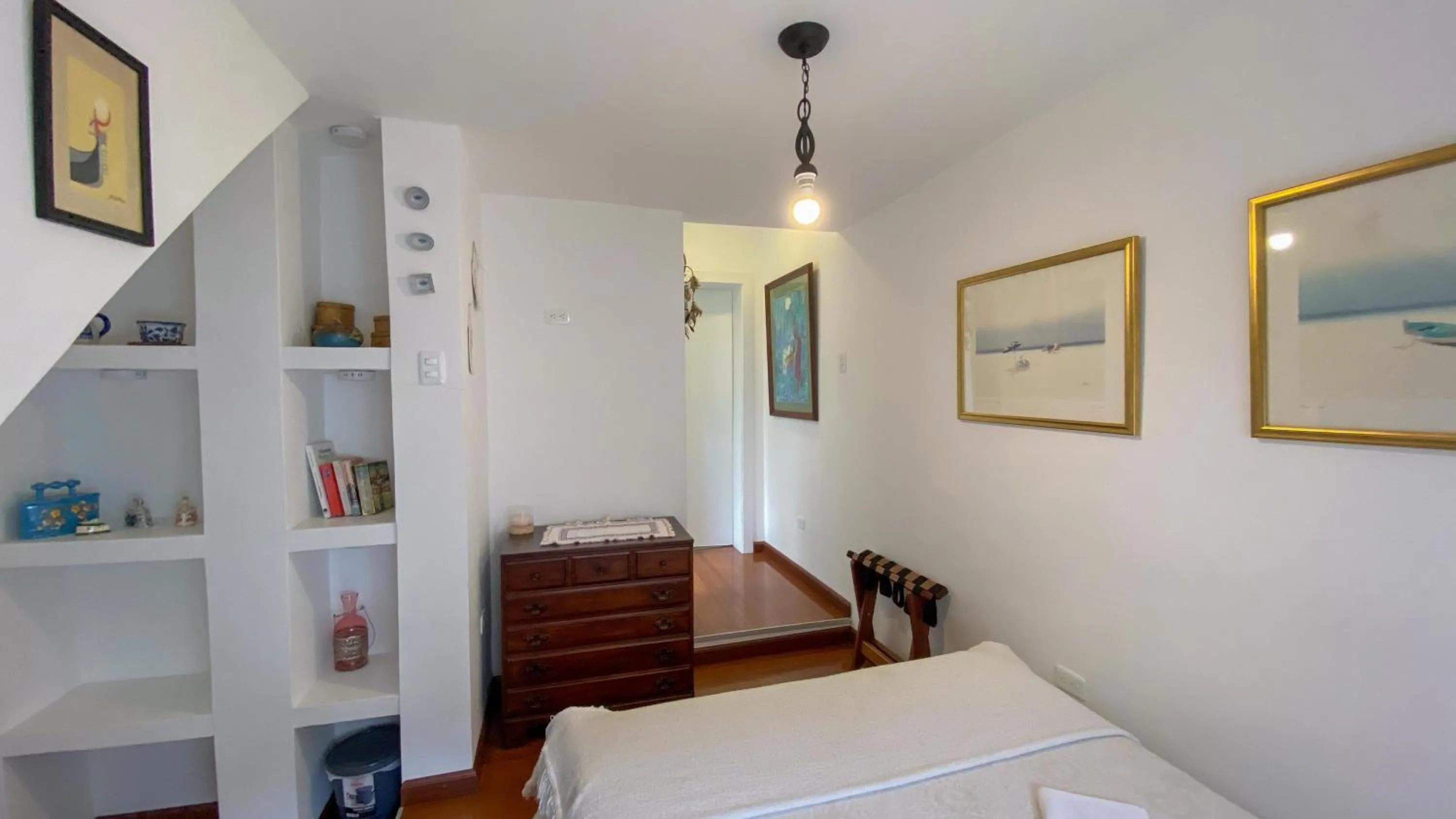 hair dresser, Bed in Sakti Hostal B&B