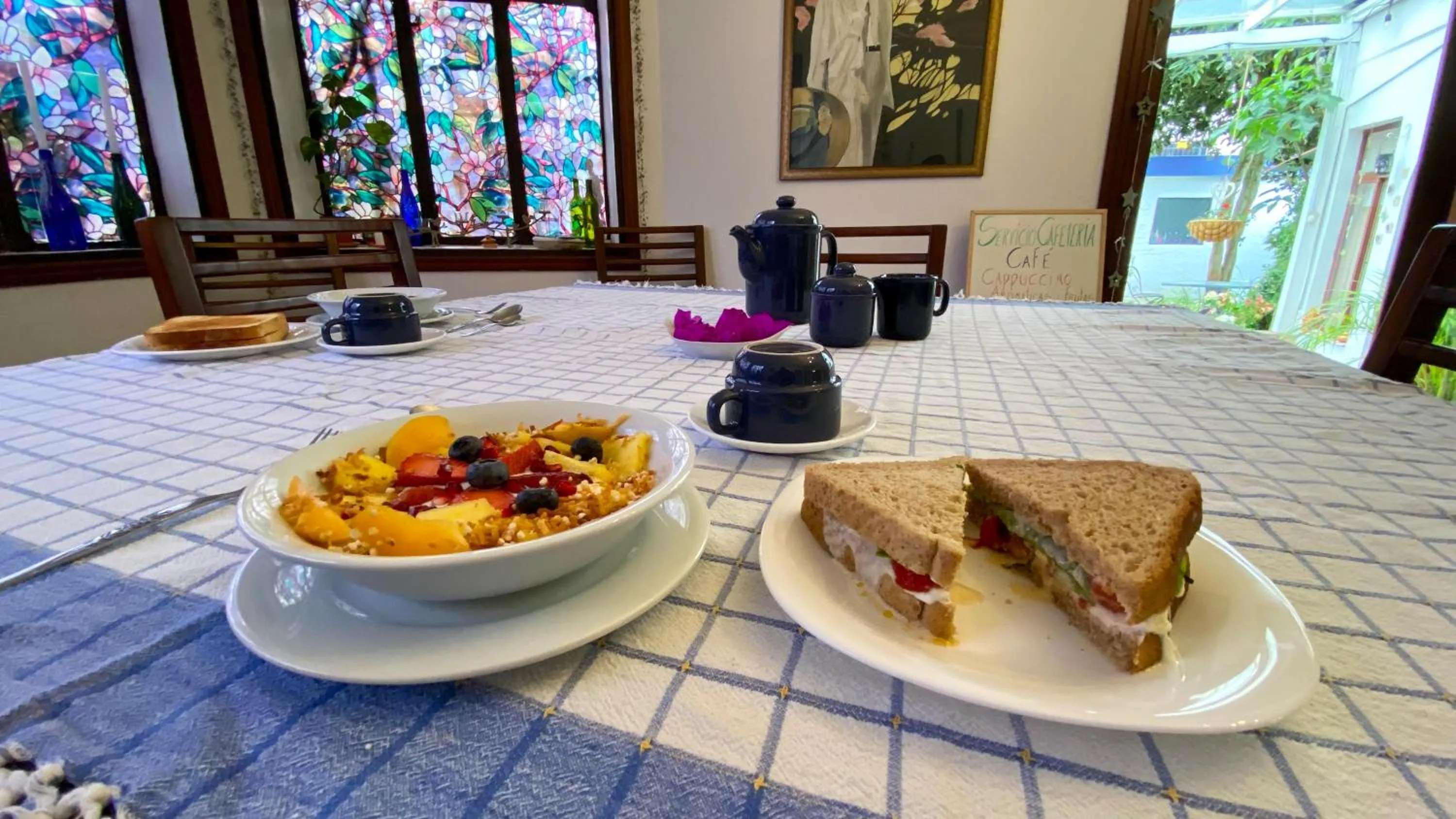 Breakfast in Sakti Hostal B&B