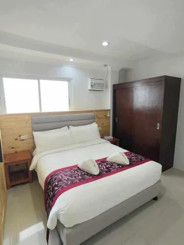 Bed in Marand Family Resort