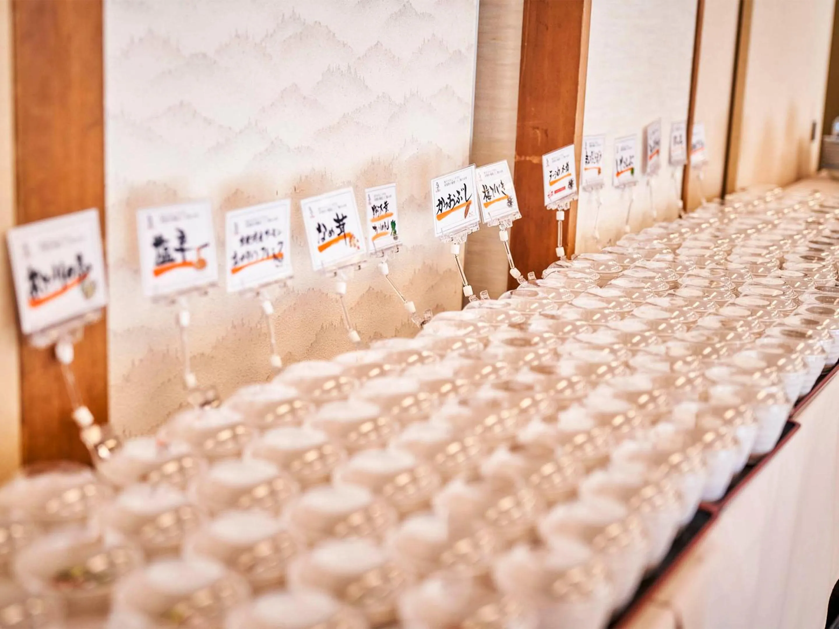 Buffet breakfast in Kameyama Onsen Hotel