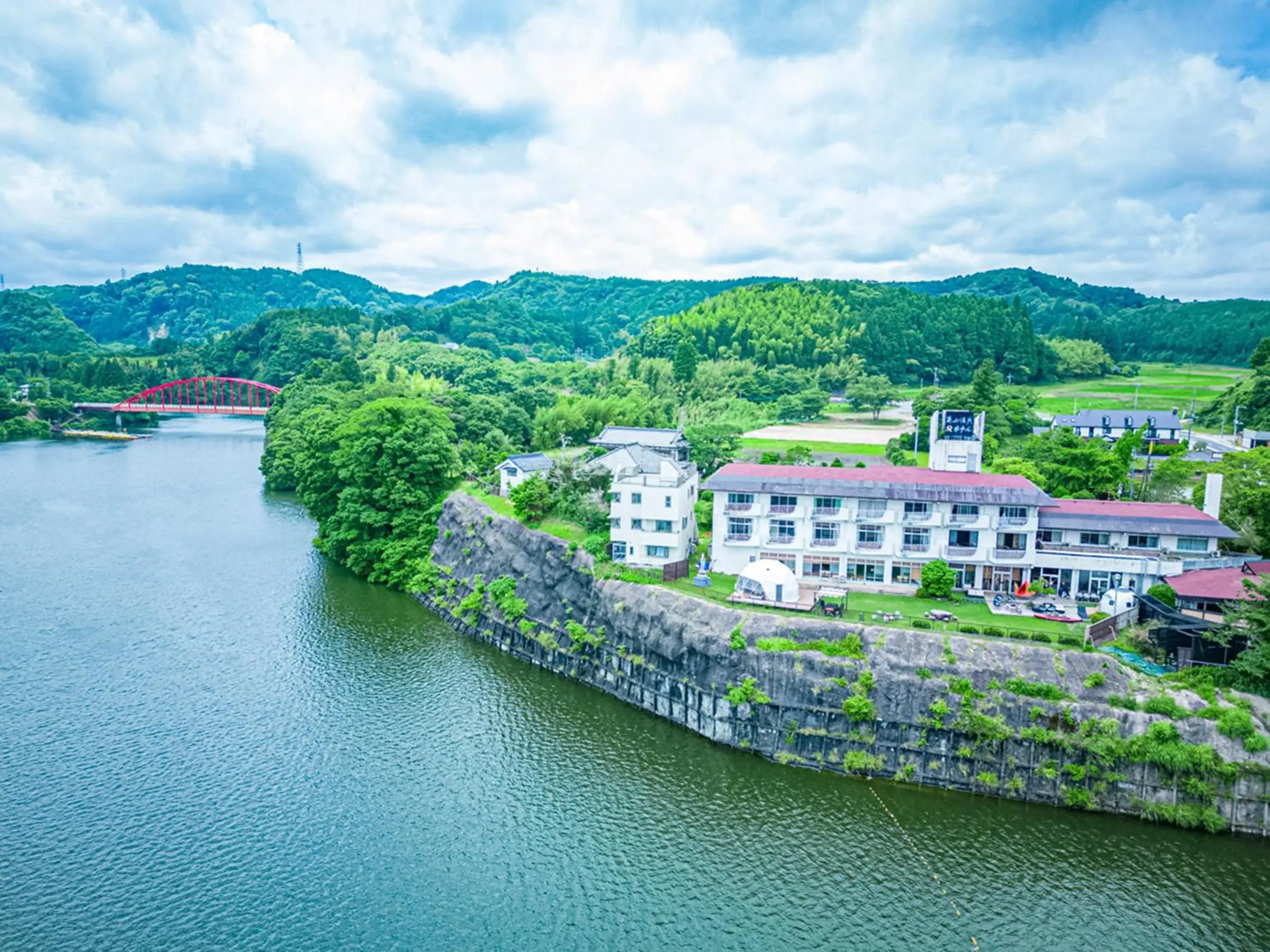 Property building in Kameyama Onsen Hotel Property building in Kameyama Onsen Hotel