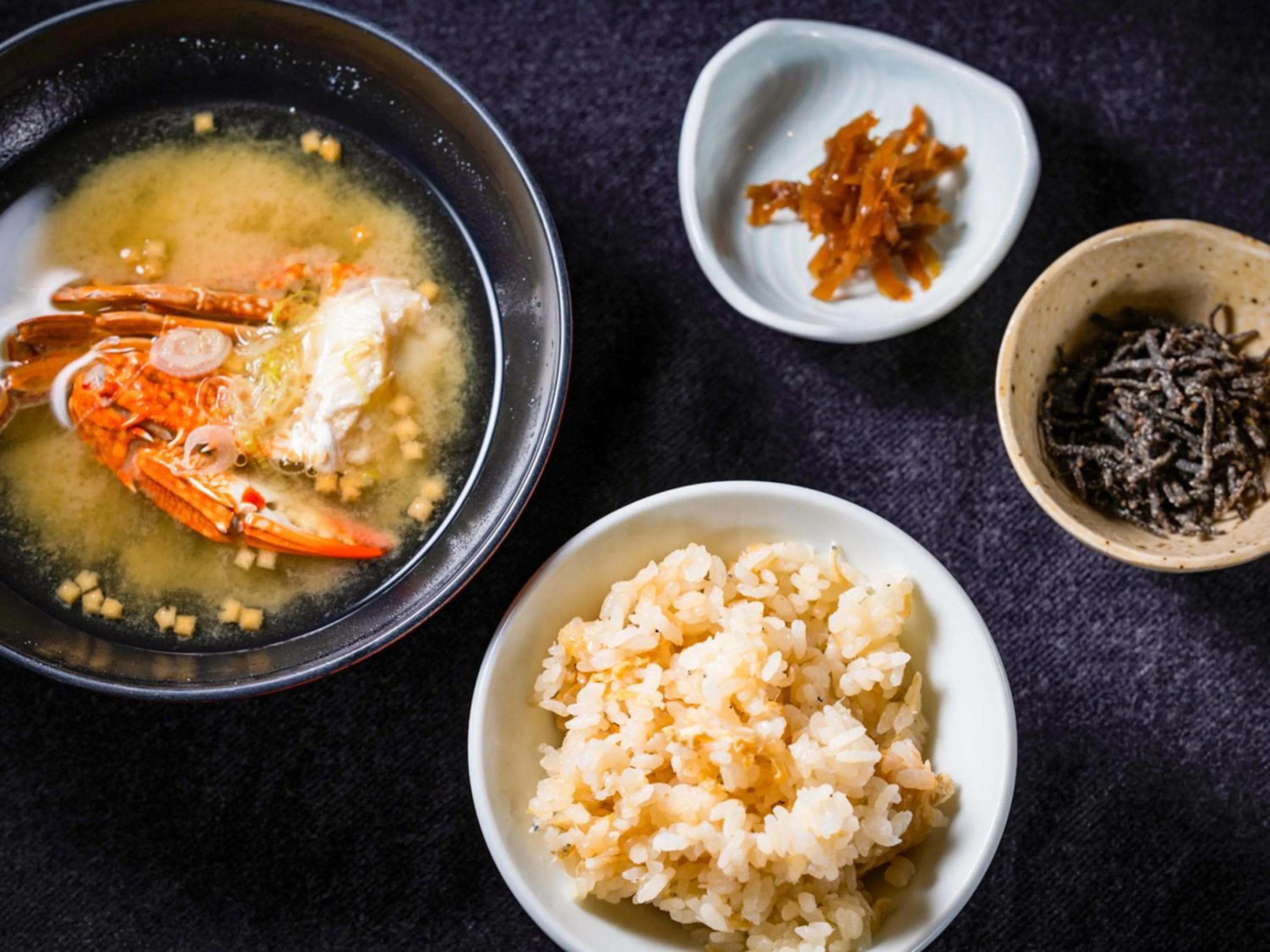 Dinner in Kameyama Onsen Hotel