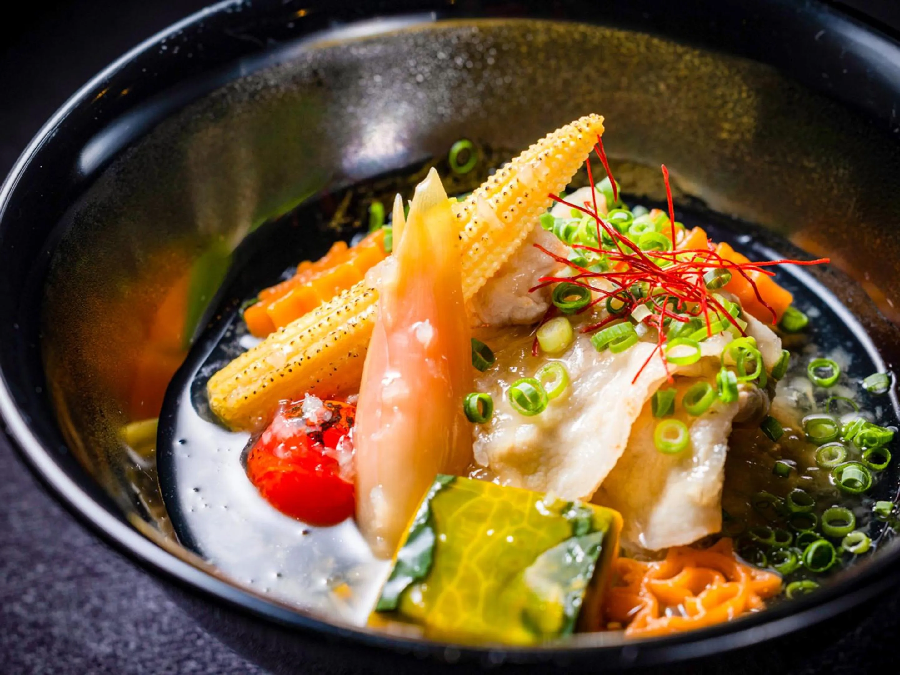 Dinner in Kameyama Onsen Hotel